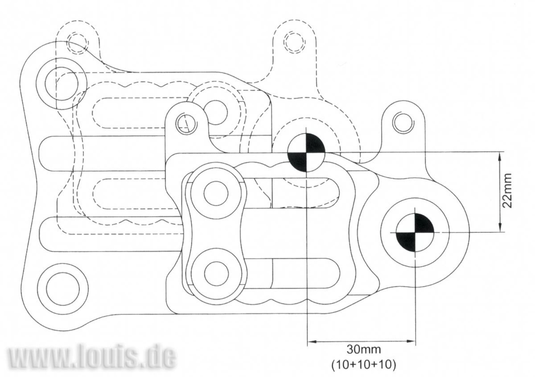 LSL LSL 2Slide Footrest System lowcost Louis 🏍️