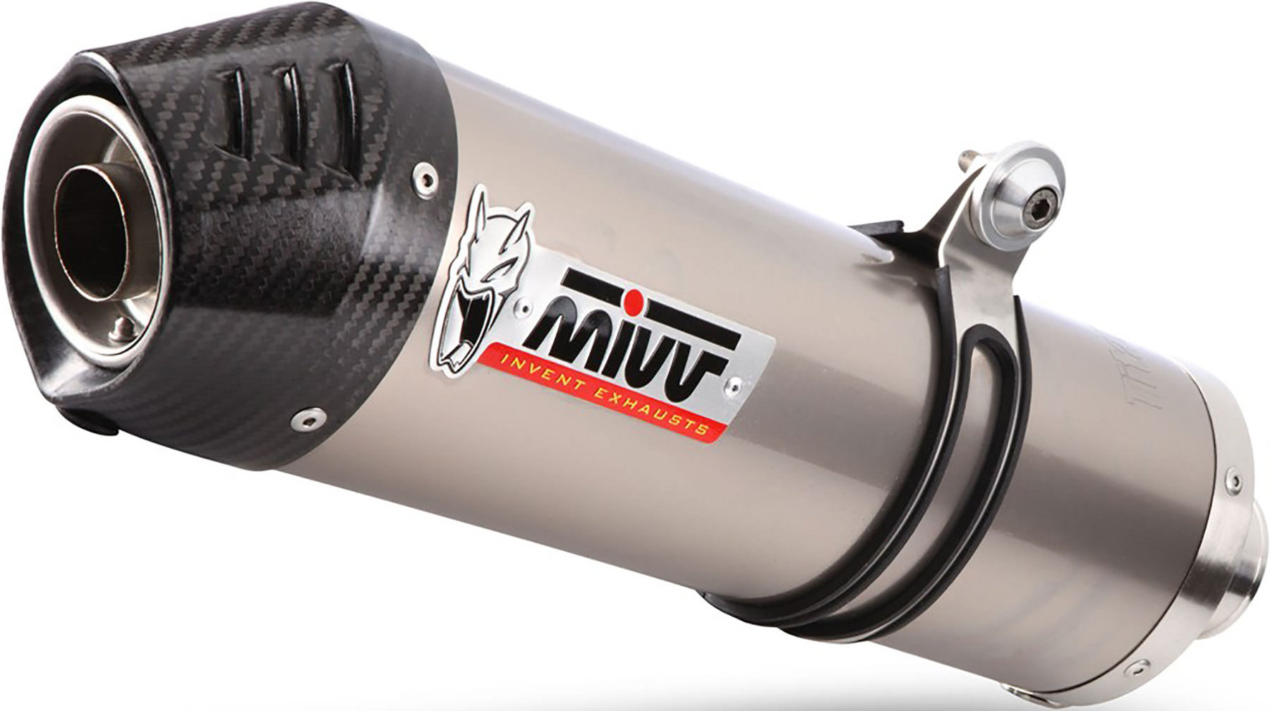 MIVV MIVV Oval Exhausts Stainl. steel, black, carbon or titanium