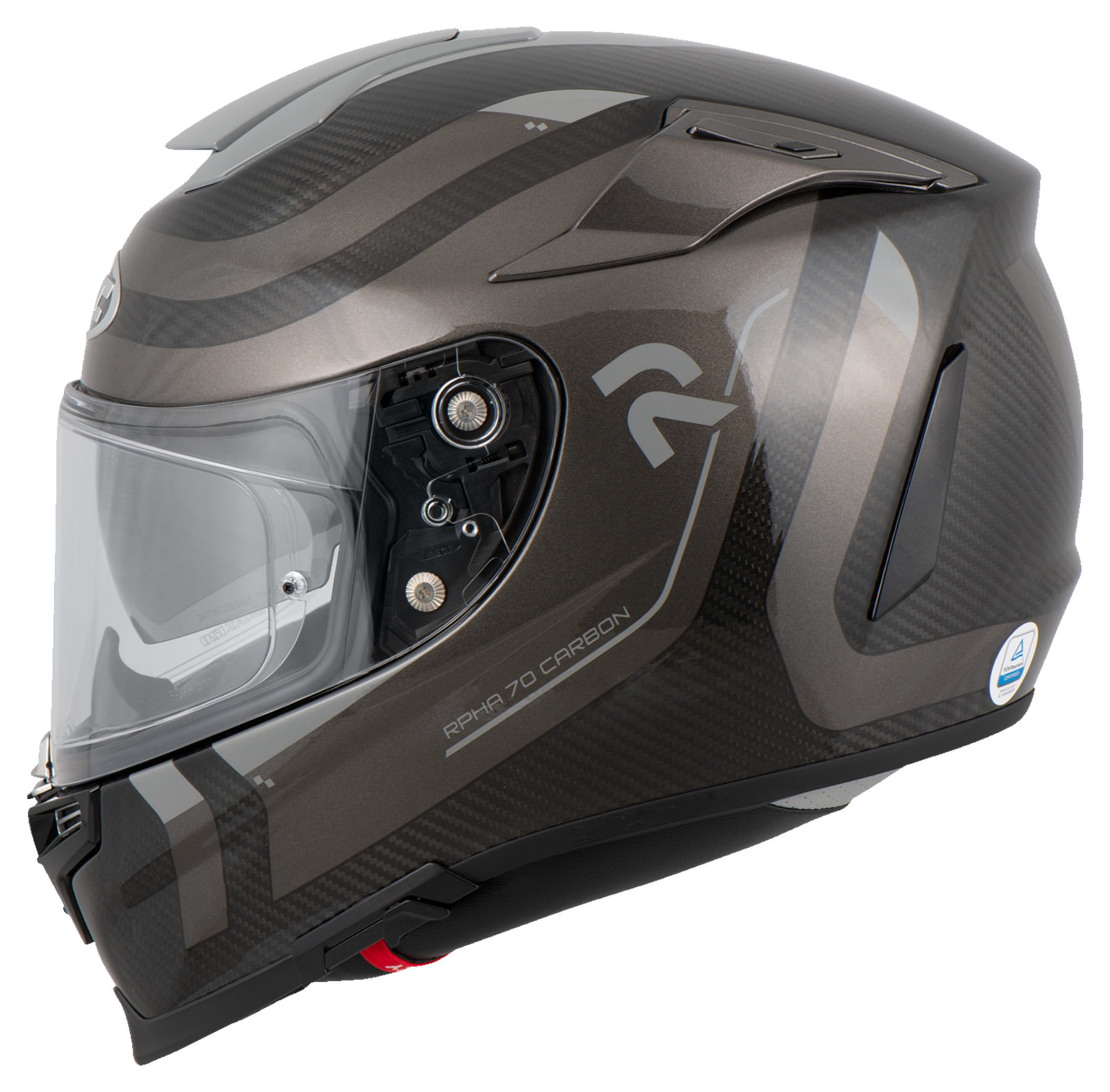 Nouveau gratuite! Livr HJC RPHA 70 Carbon Solid Gris Full Face Helmet Casque 