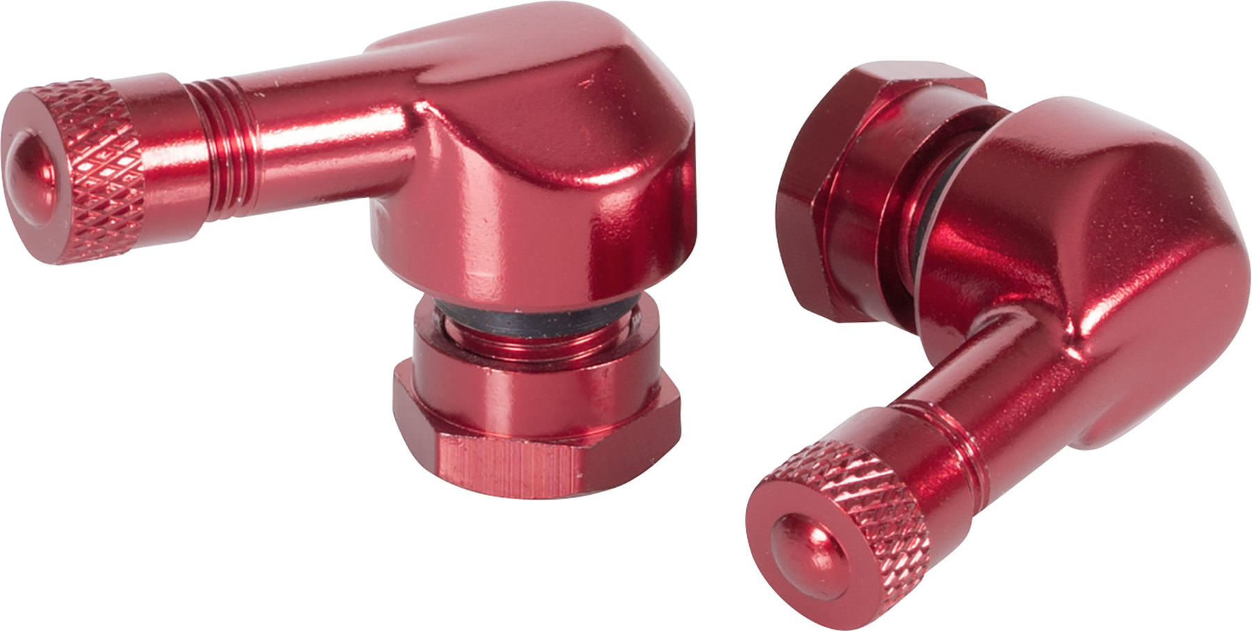 Buy Angled Valve Stems, aluminium 11.33 mm valve hole, 3 colours
