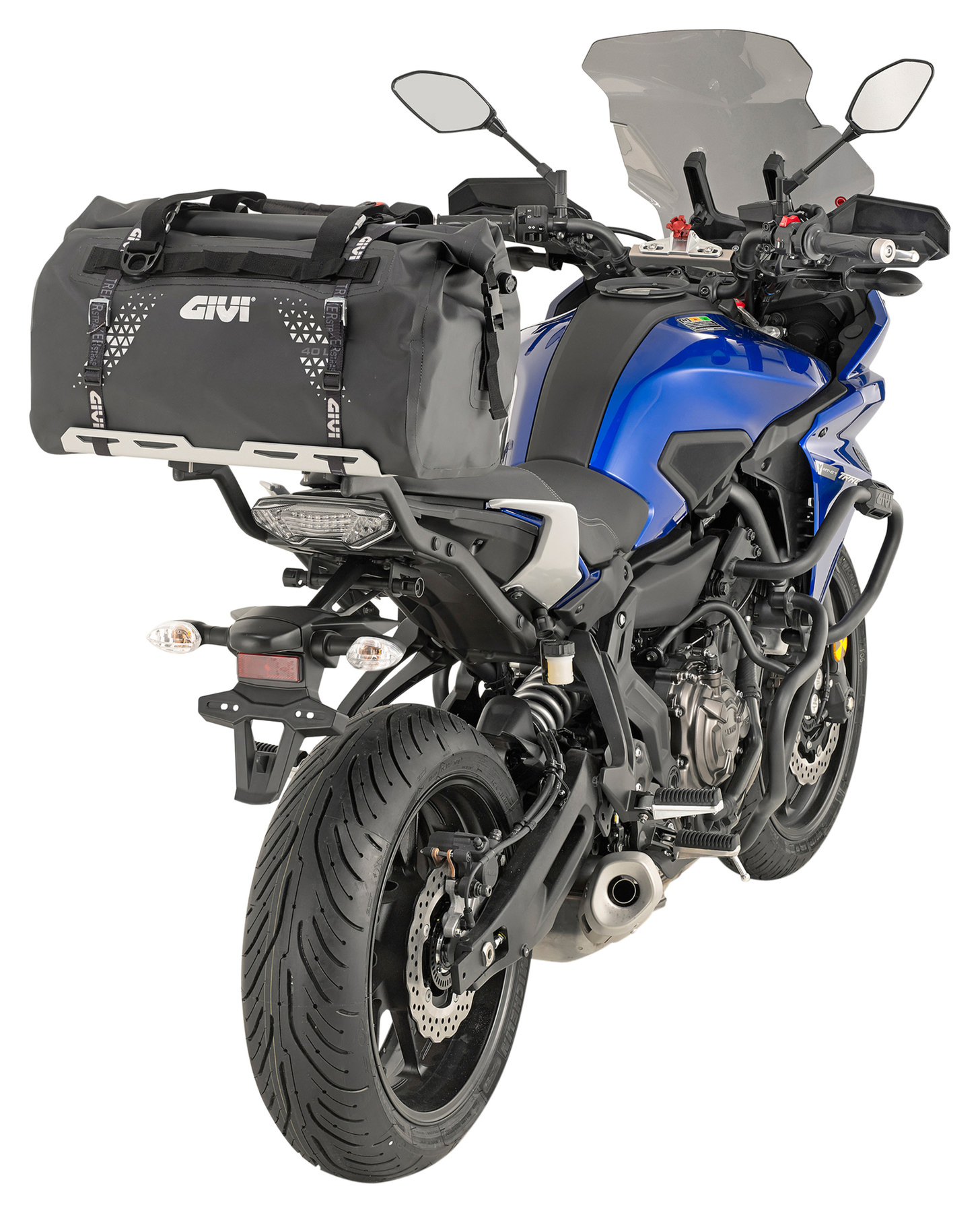 Porte-bagages Tubulaire Givi PLX4114 Pour Kawasaki Versys - Pour Fixation De Sacoches Rigides