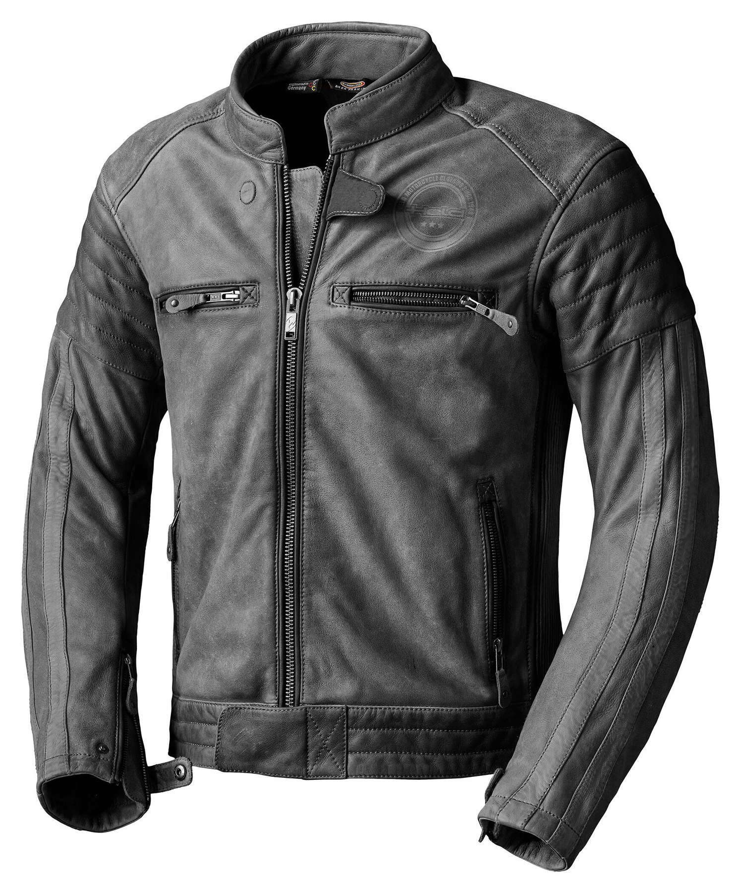 Men's Casual Jacket, Louis Cafe Racer Leather Jacket