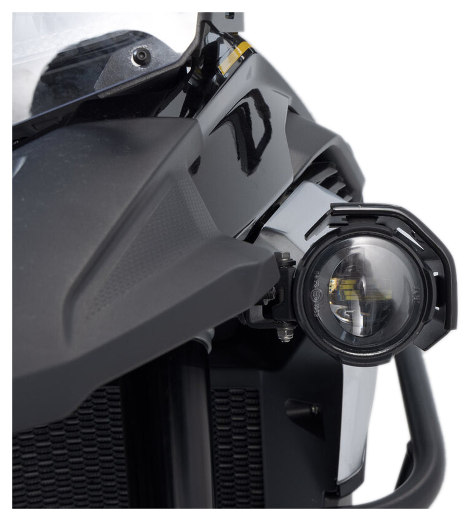 SWMotech EVO HEADLIGHT PROTECTION BLACK STEEL, PAIR