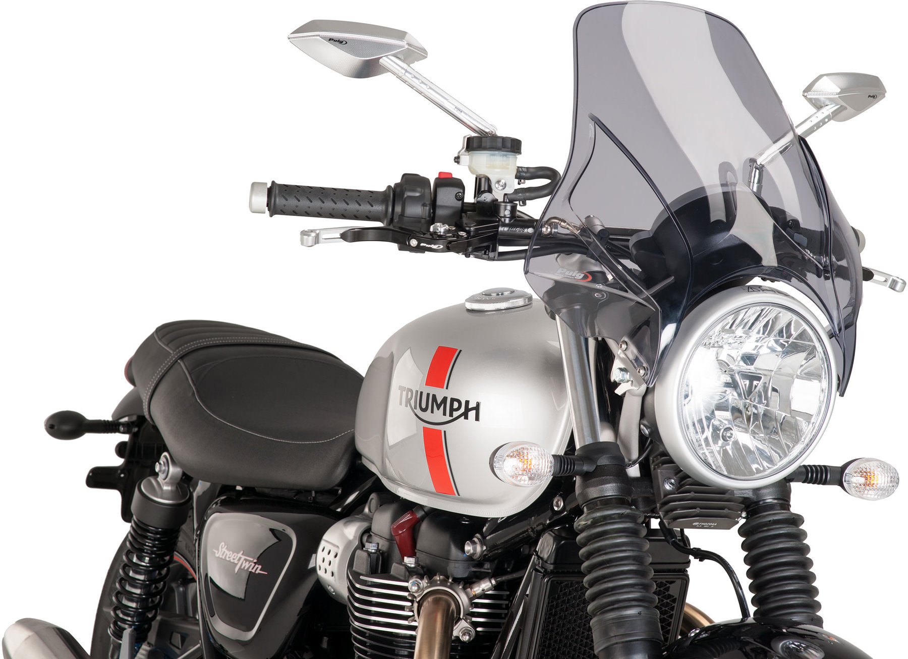Puig 20817H Touren-Windschutzscheibe Getönt – Für Motorrad, Aerodynamisch & Schützend