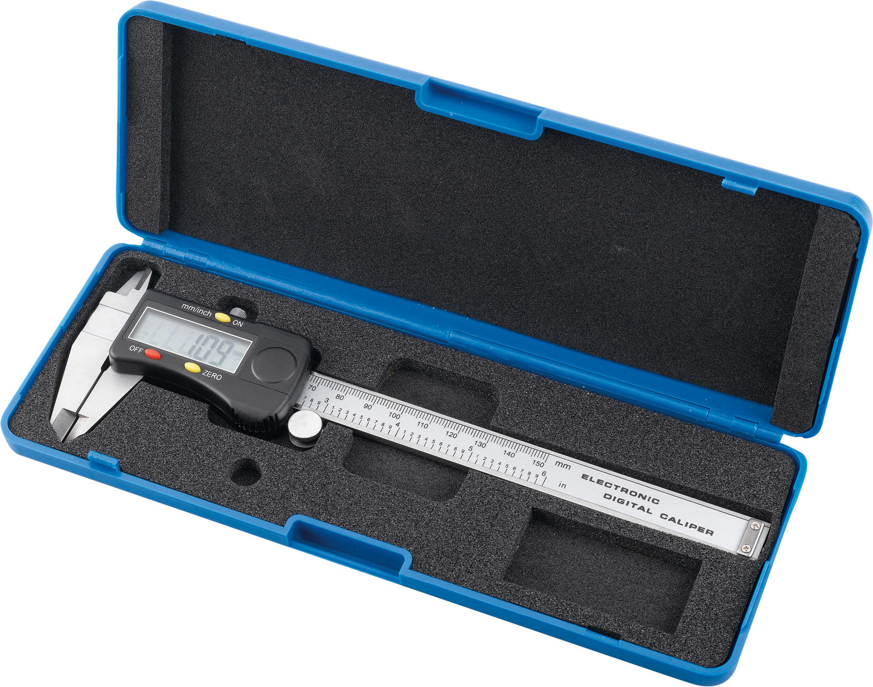 BGS DIGITAL CALIPER GAUGE 150 MM, MM/INCH DISPLAY