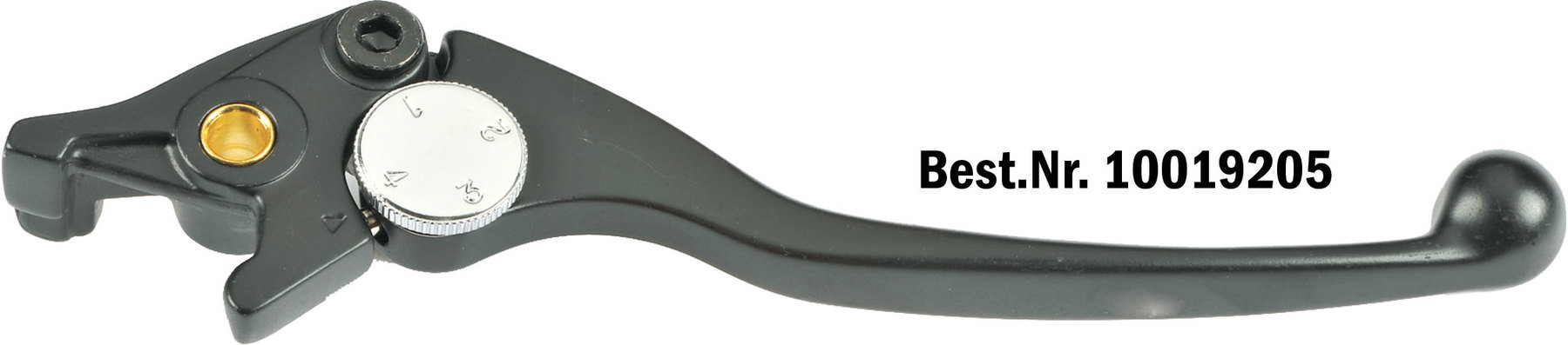 Knop Istanbul zwart 32 mm - KNO1314