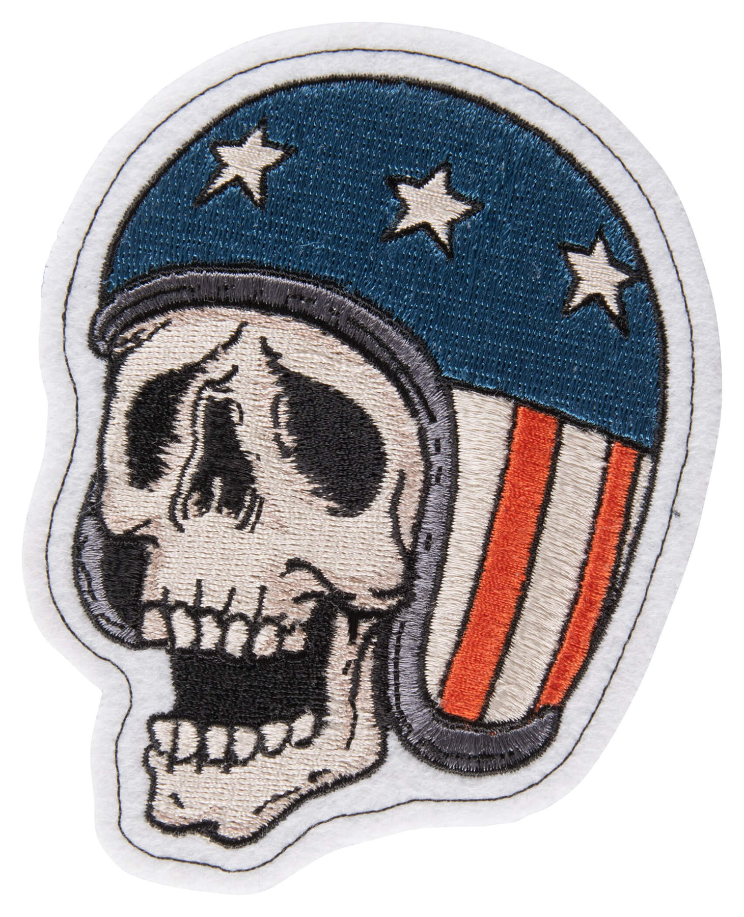 LETHAL THREAT SKULL WITH WINGS PATCH 11 INCHES WIDE VEST BACK PATCH 