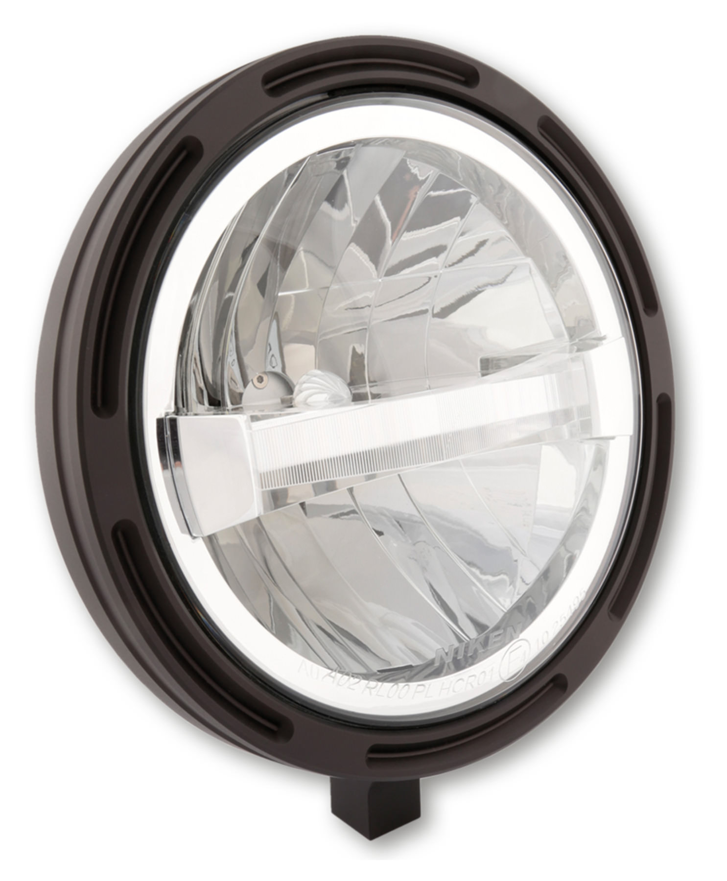 Highsider 7" LED main headlight FRAMER1 7", side or bottom mounting