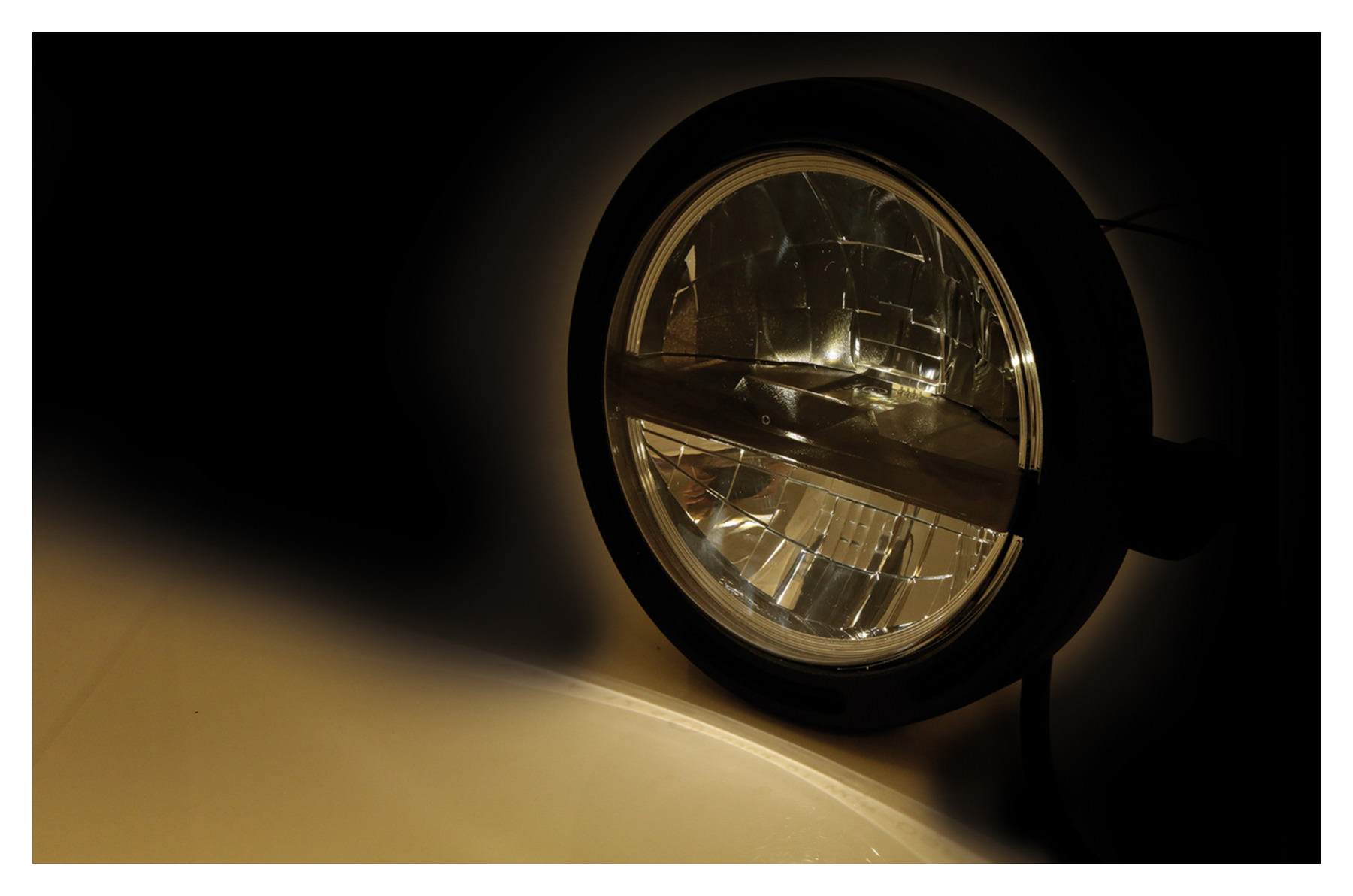 Highsider LED main headlight type 5 5 3/4", side or bottom mounting