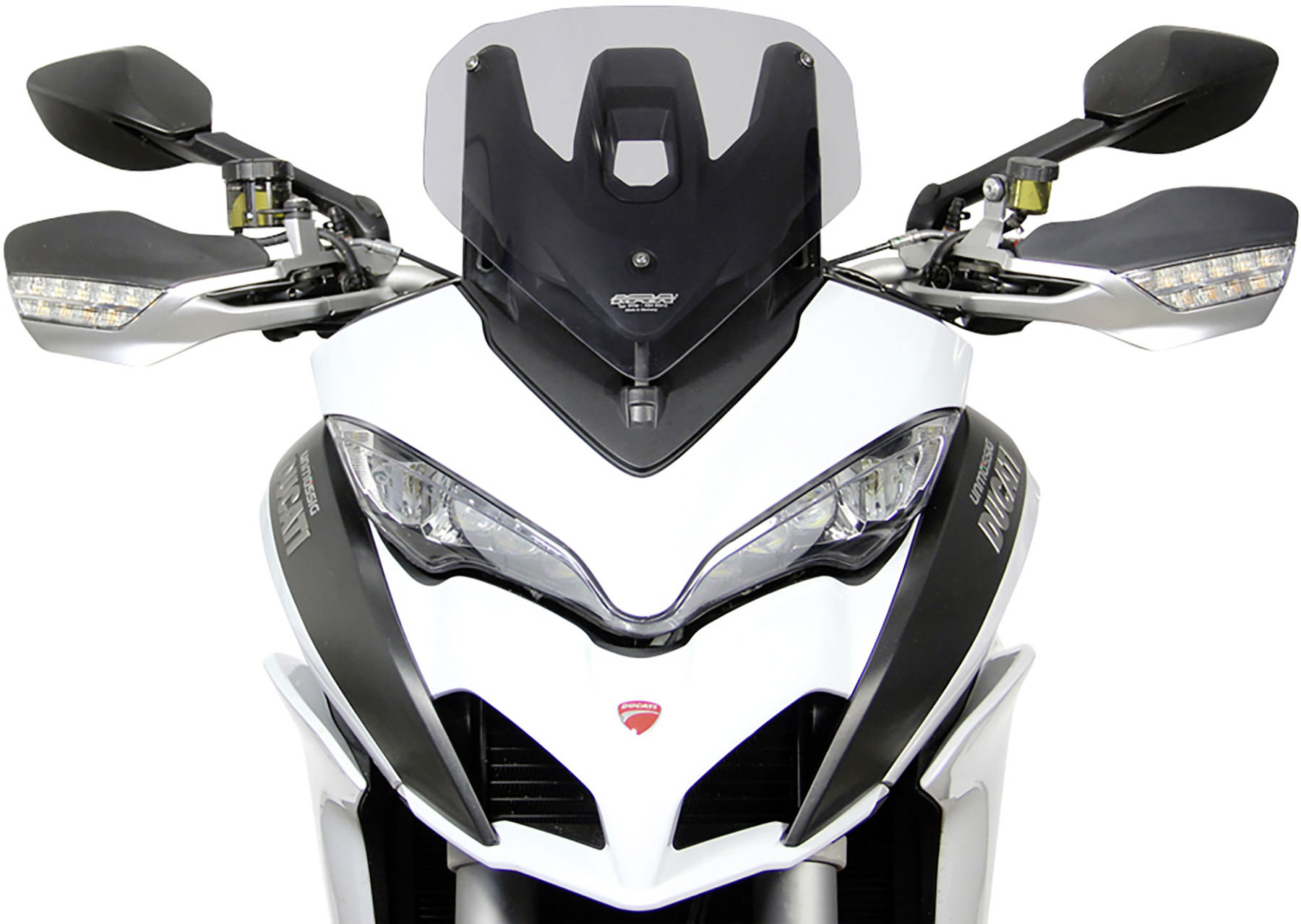 MRA Racingscheibe RM Rauchgrau - Für Honda NSR 125 JC22 | Made In Germany