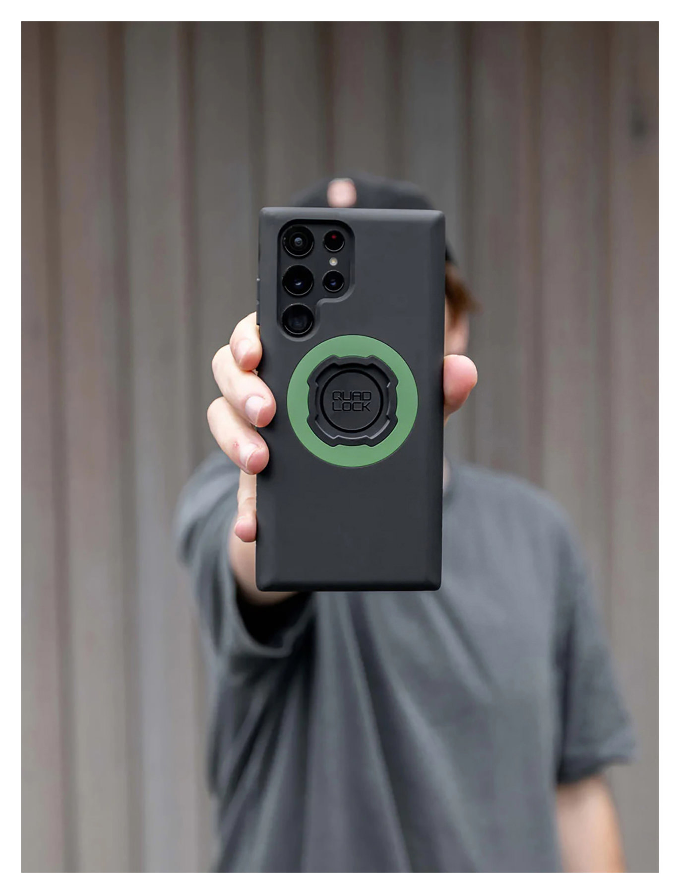 Quad Lock SAMSUNG CASE ZWART voordelig Louis 🏍️