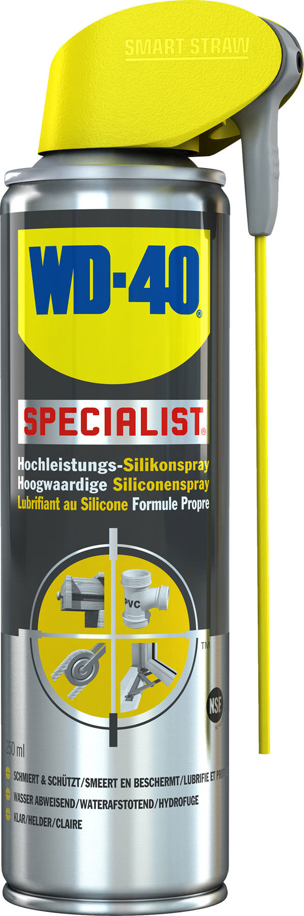 Buy Wd 40 Silicone Spray 250 Ml Louis Motorcycle Clothing And Technology