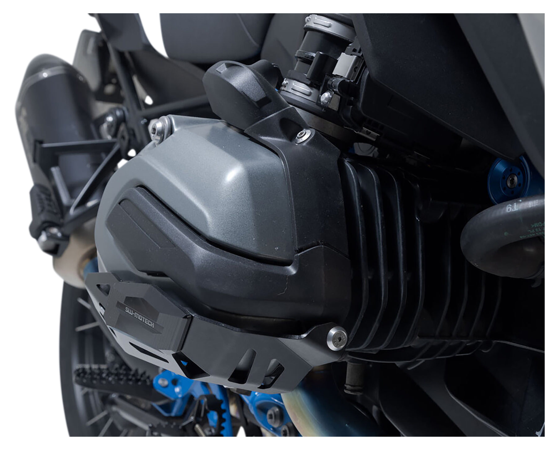 Protège-culasse Pour BMW R1250GS Adventure - Protection Renforcée En Aluminium Noir