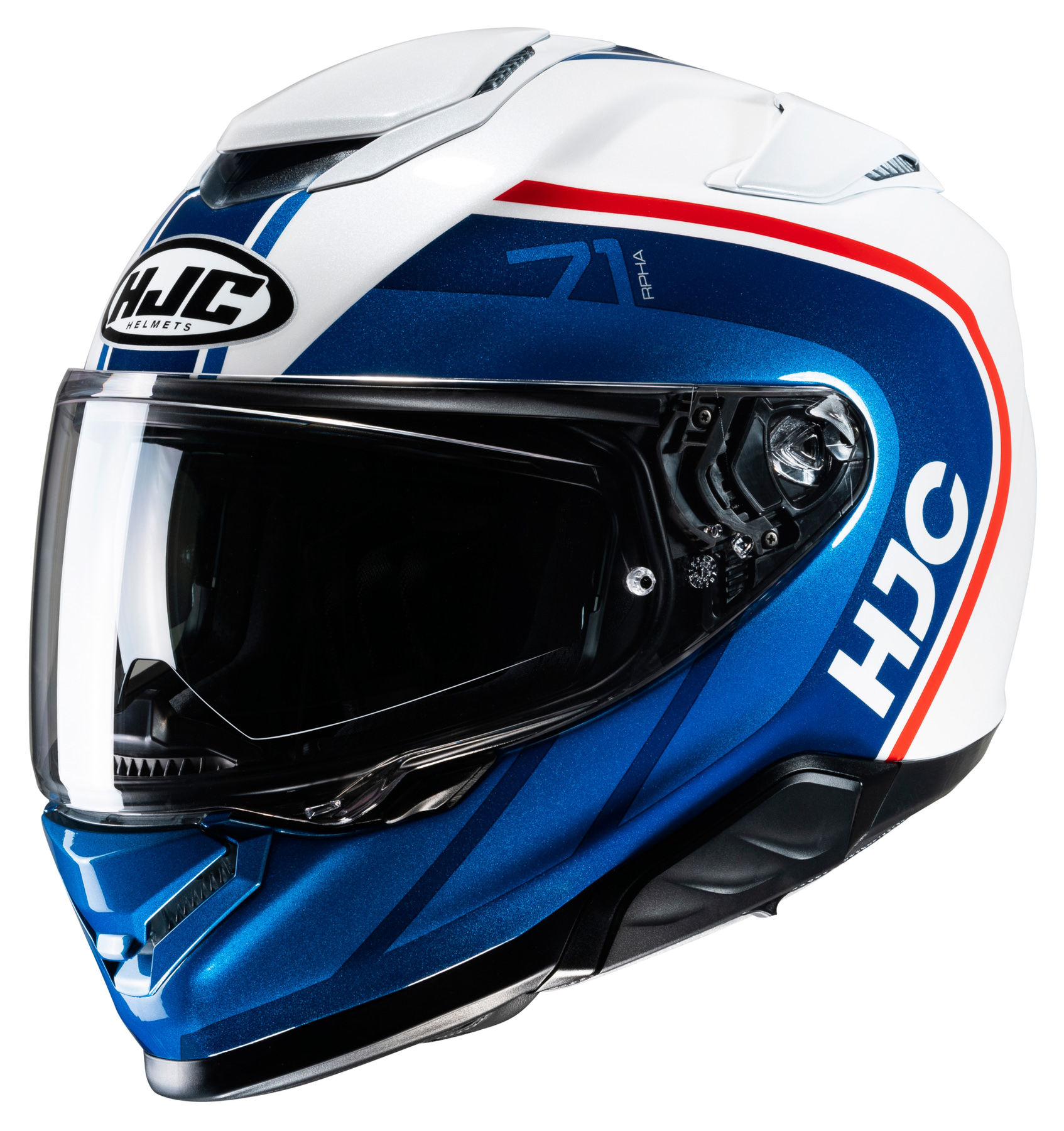 Casque Moto Intégral HJC RPHA 60 Dakar - Homologation ECE 22.06 - Taille XL (61-62 Cm) - PIM Carbone, Visière Pinlock, Ventilation ACS