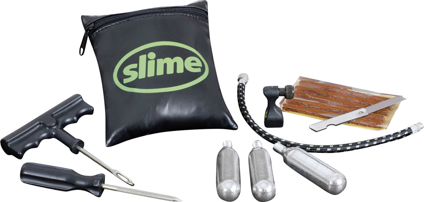 Slime PETIT KIT CREVAISON MOTO PNEUS SANS CHAMBRE À AIR