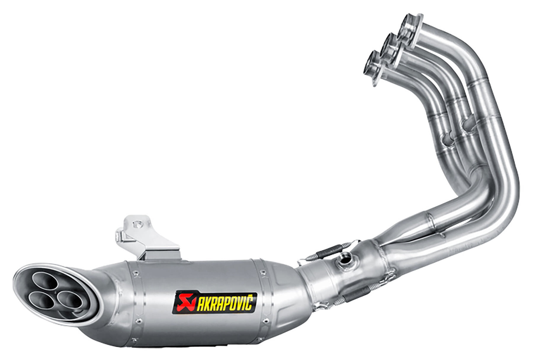 Akrapovic Racing-Line exhaust system with EG-BE Titanium, Stainless ...