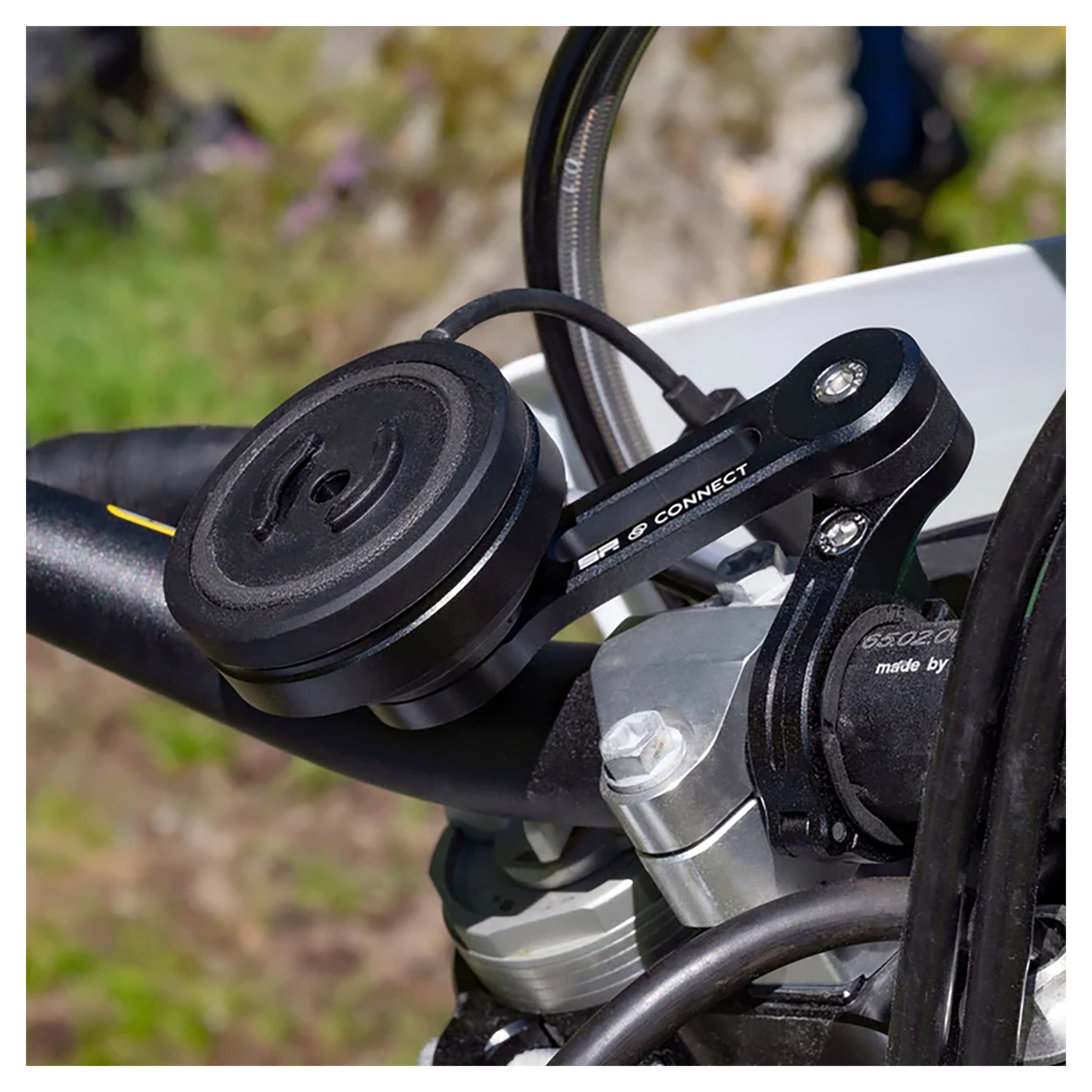 SP Connect Anti-Vibration Charging Module (SPC+) - Chrome, For Motorcycle & Bike Phone Mounts