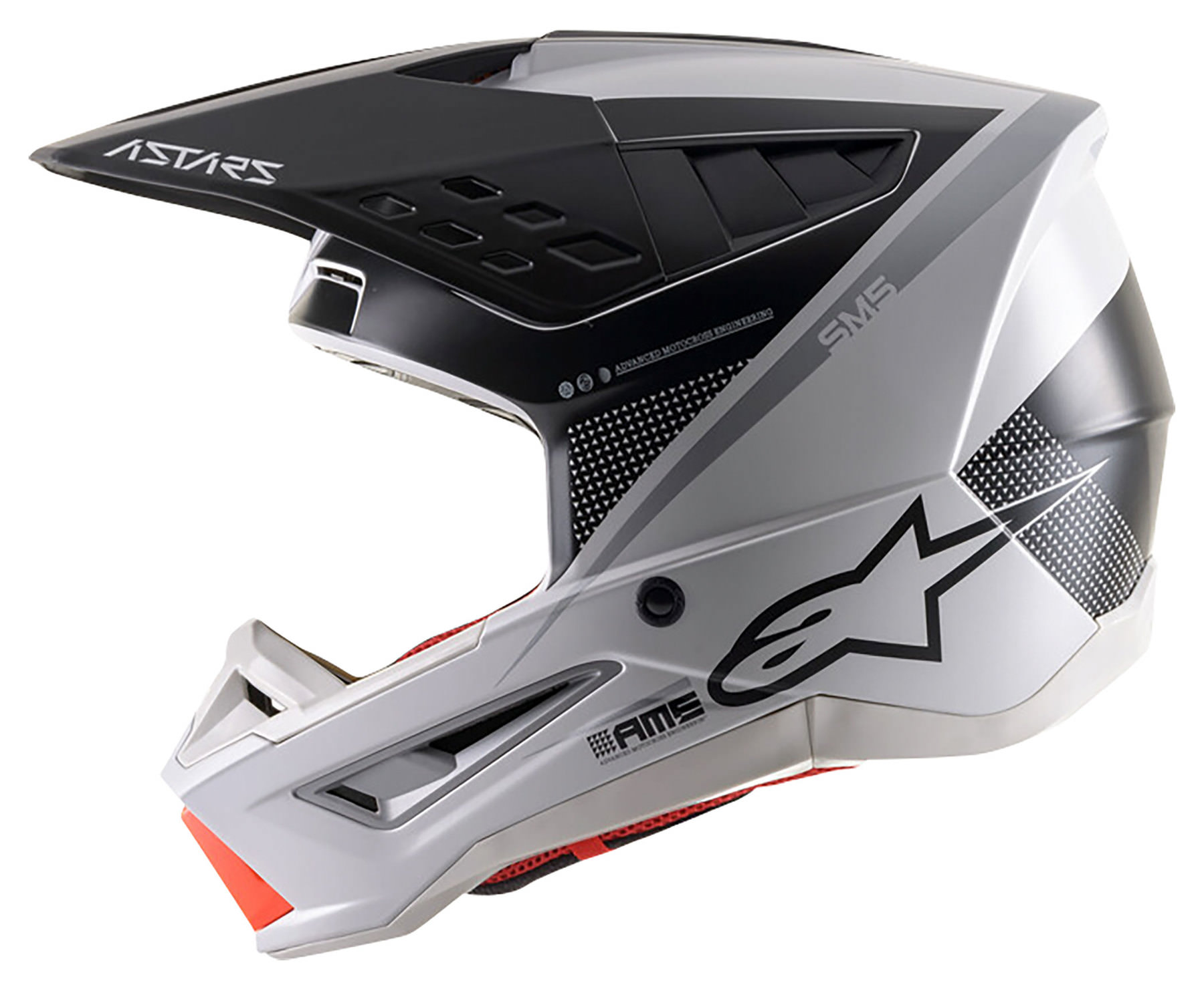 alpinestars motocross helmet