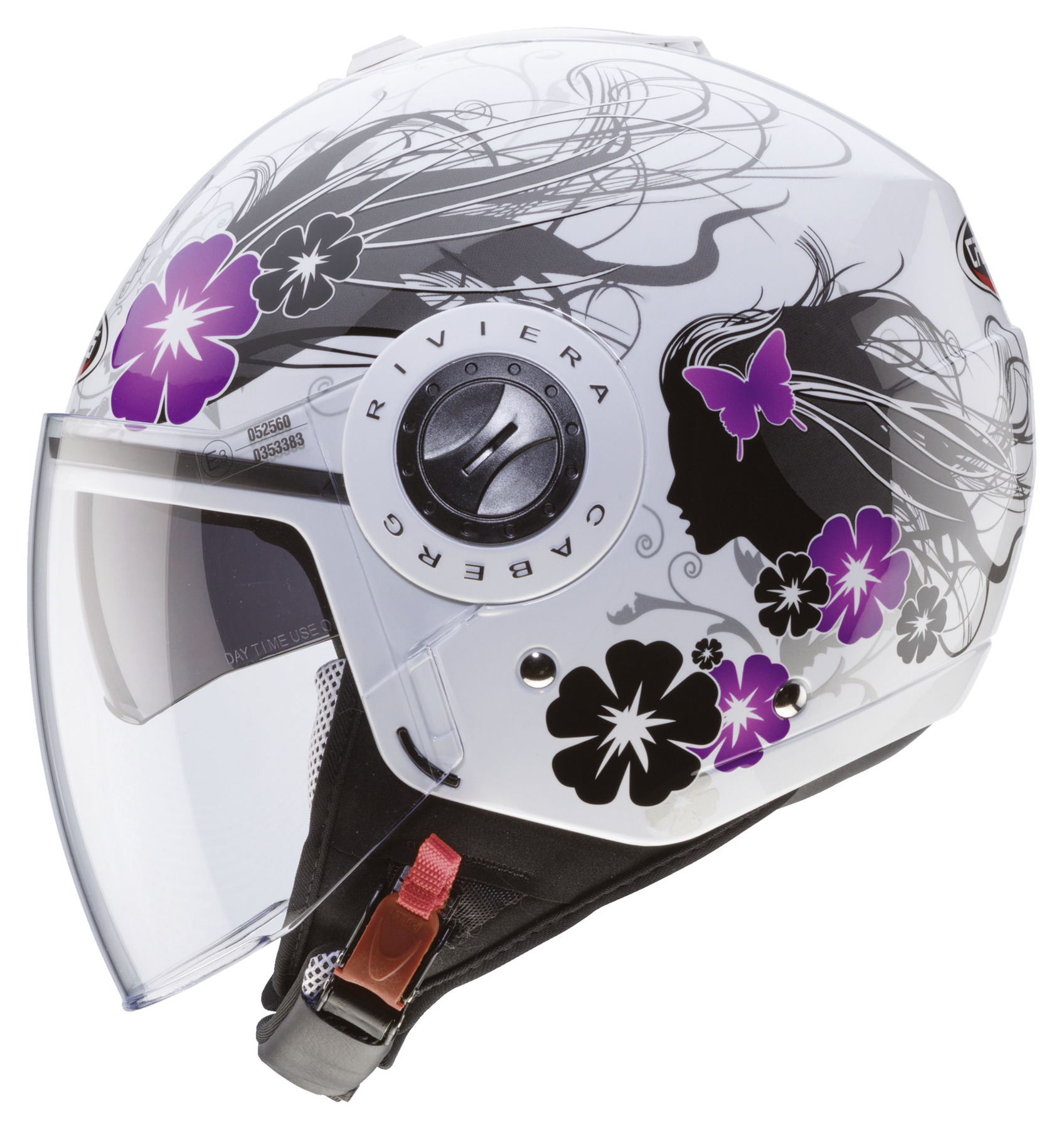 Buy Caberg Riviera V3 Diva Jet Helmet Louis Motorcycle Clothing And Technology