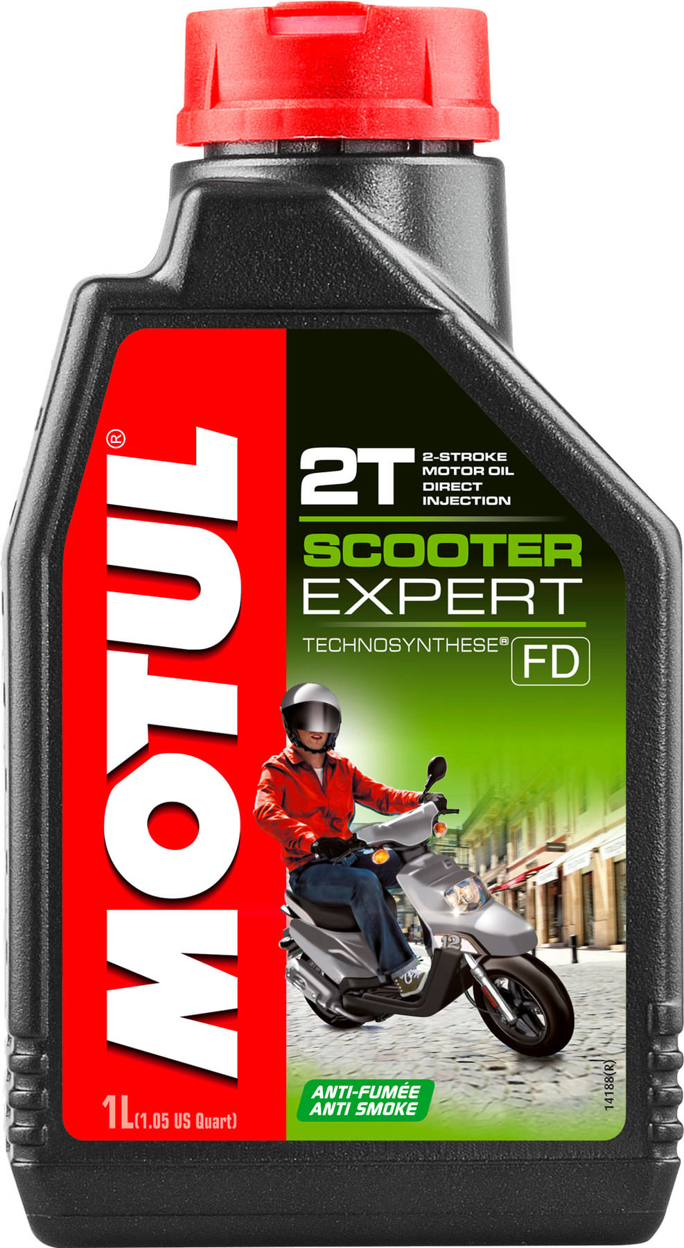 avis ubemandede historie Motul MOTUL SCOOTER EXPERT 2T TEKNOSYNTESE, 1 LITER