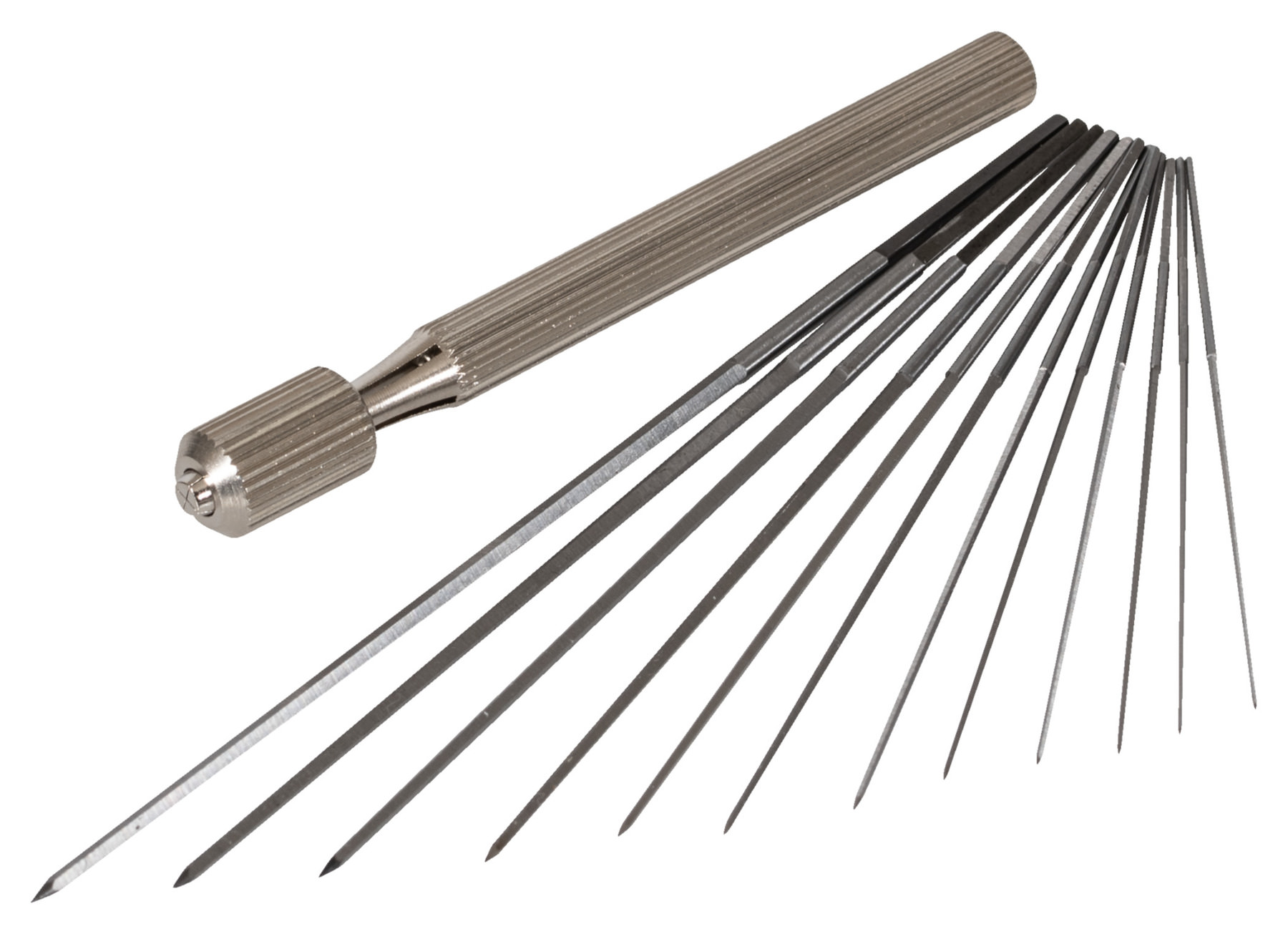 Rothewald Jet reamer set 12 pieces for carburettor jets