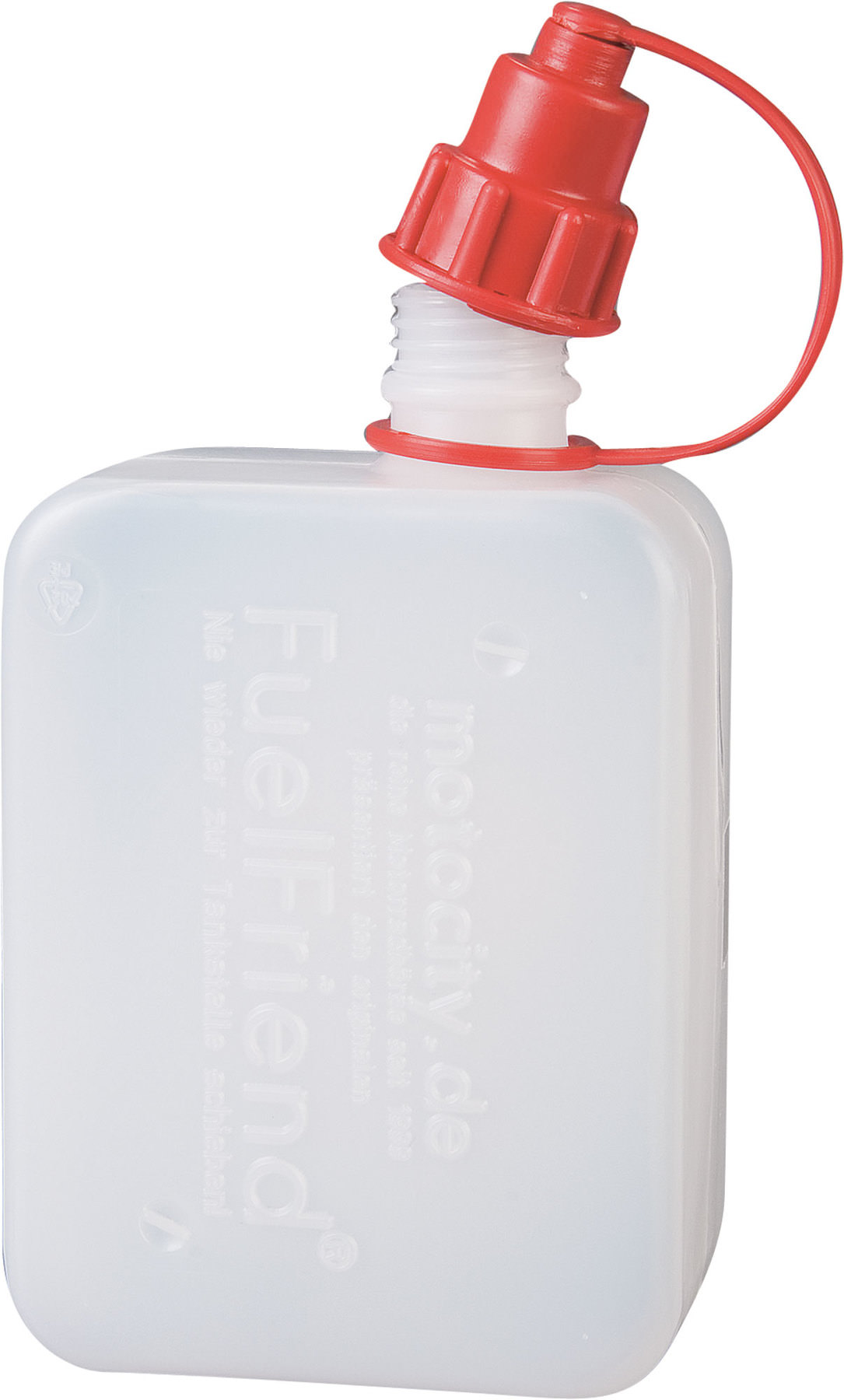 Fuel Friend FUELFRIEND CLEAR+P. SPOUT 0.5 L CANISTER, CLEAR