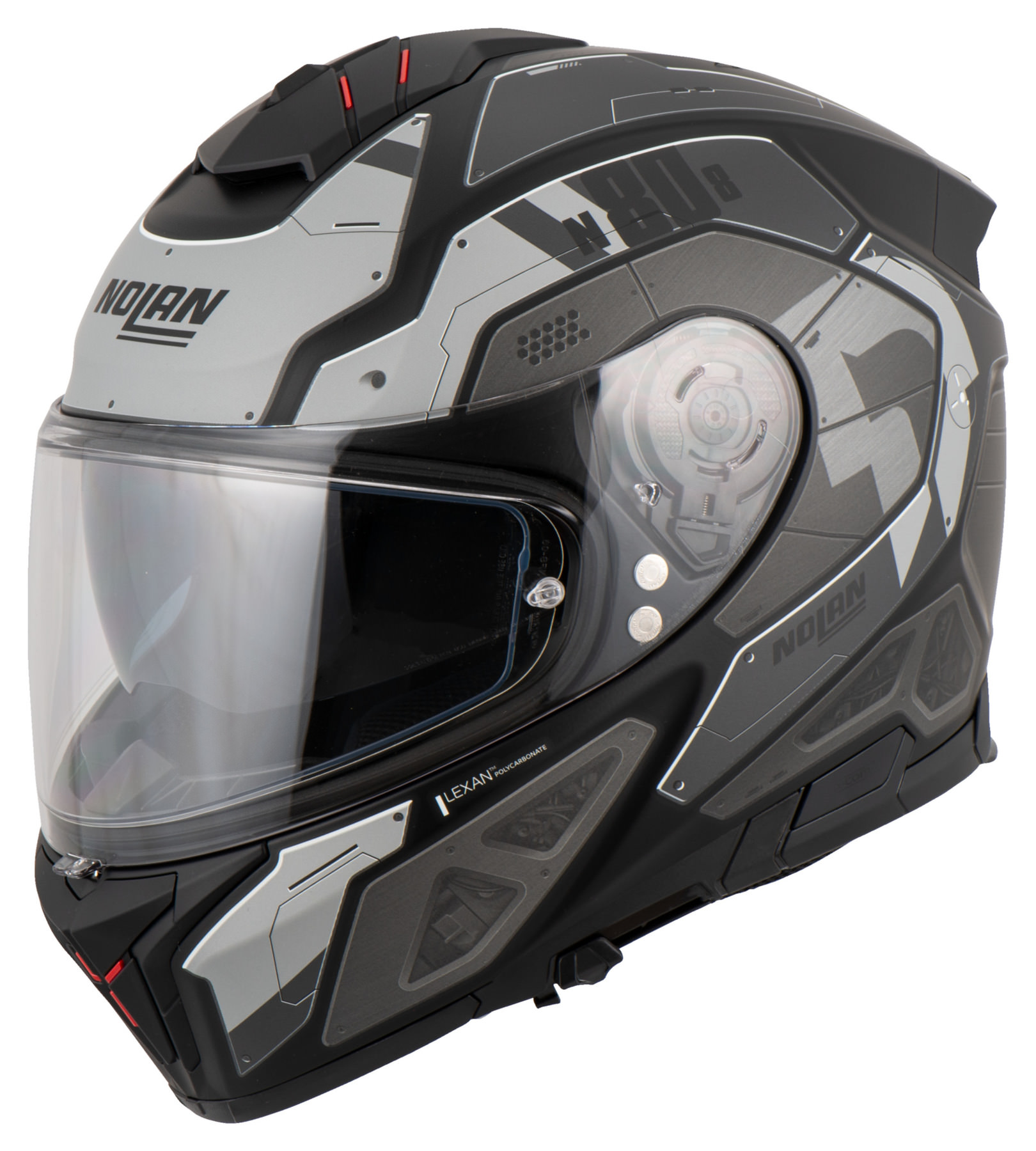 Casco Integrale Nolan N80-8 Wanted Con N-COM - Omologato, Policarbonato, Taglia XXL - Foto 11
