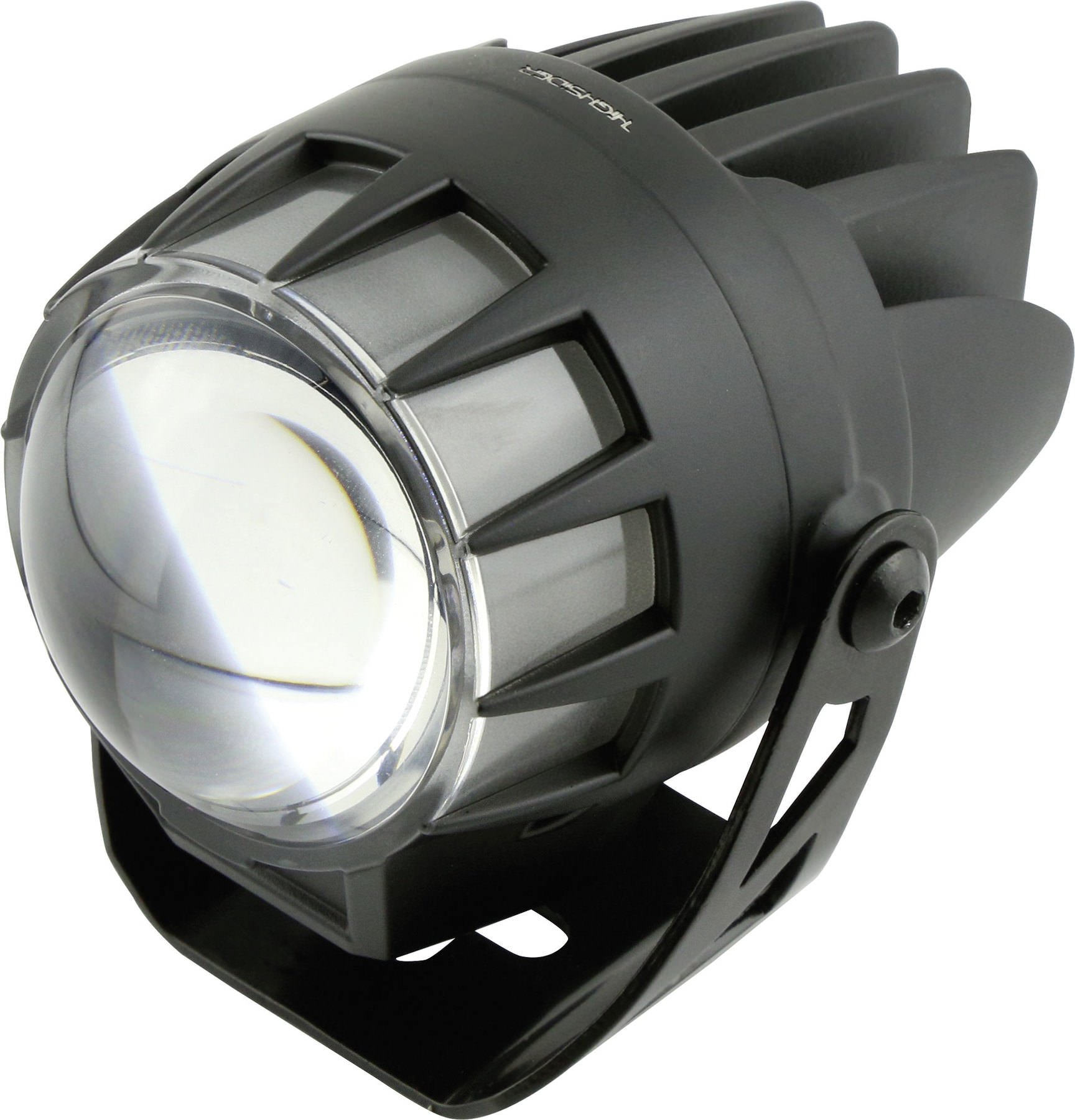 Phare lenticulaire LED Highsider Dual Stream noir - Pièces Carénage sur La  Bécanerie