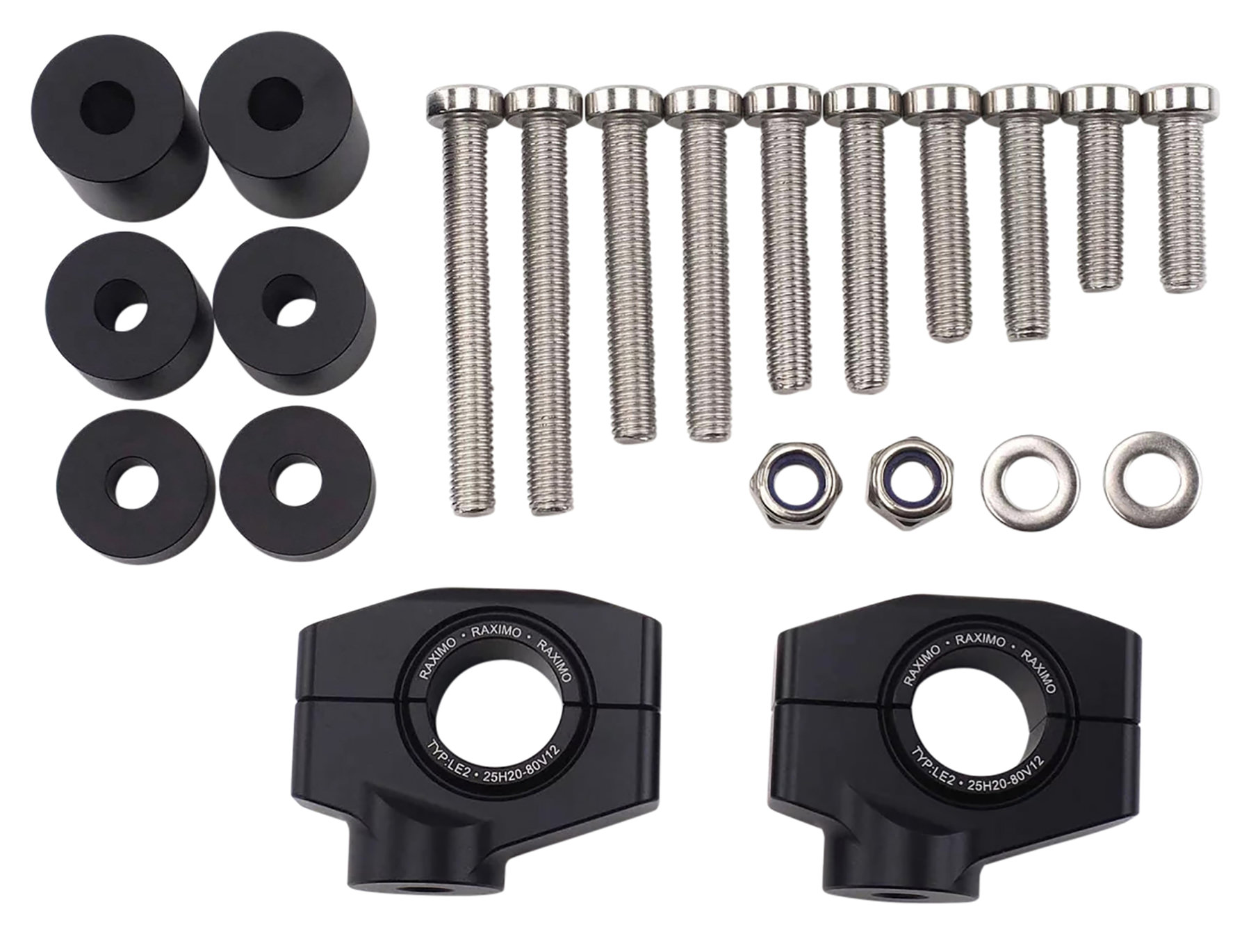 Raximo Raximo handlebar riser Booster Offset for metric handlebars