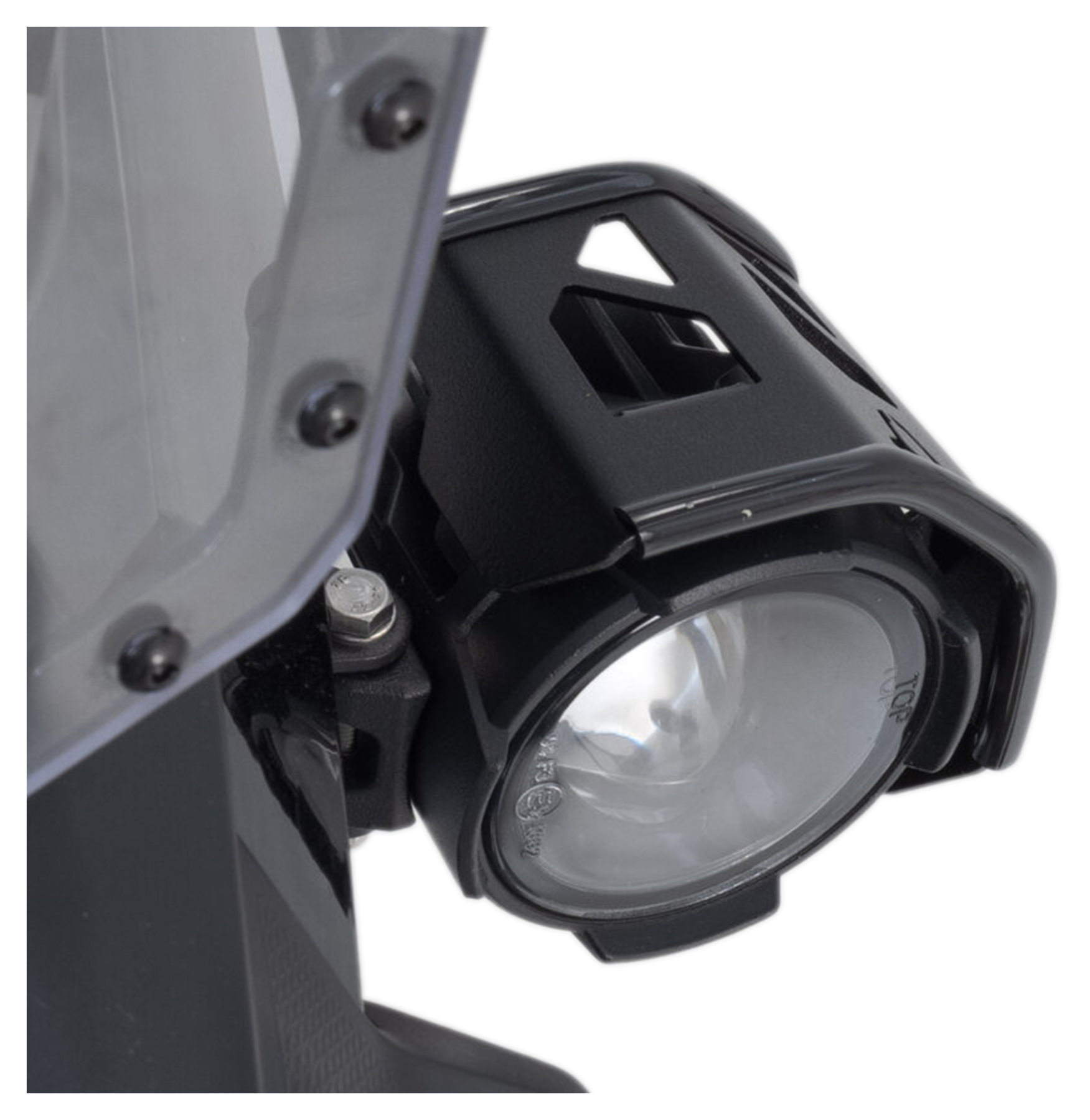 SWMotech EVO HEADLIGHT PROTECTION BLACK STEEL, PAIR