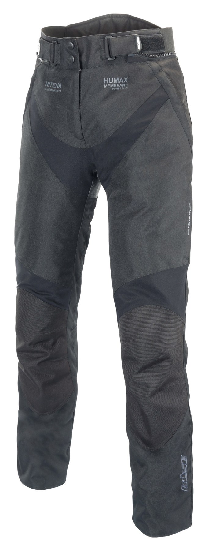 Jeans In Pelle Büse 104100-36 | Pantalone Moto In Vacchetta Nero Con Fodera Interna