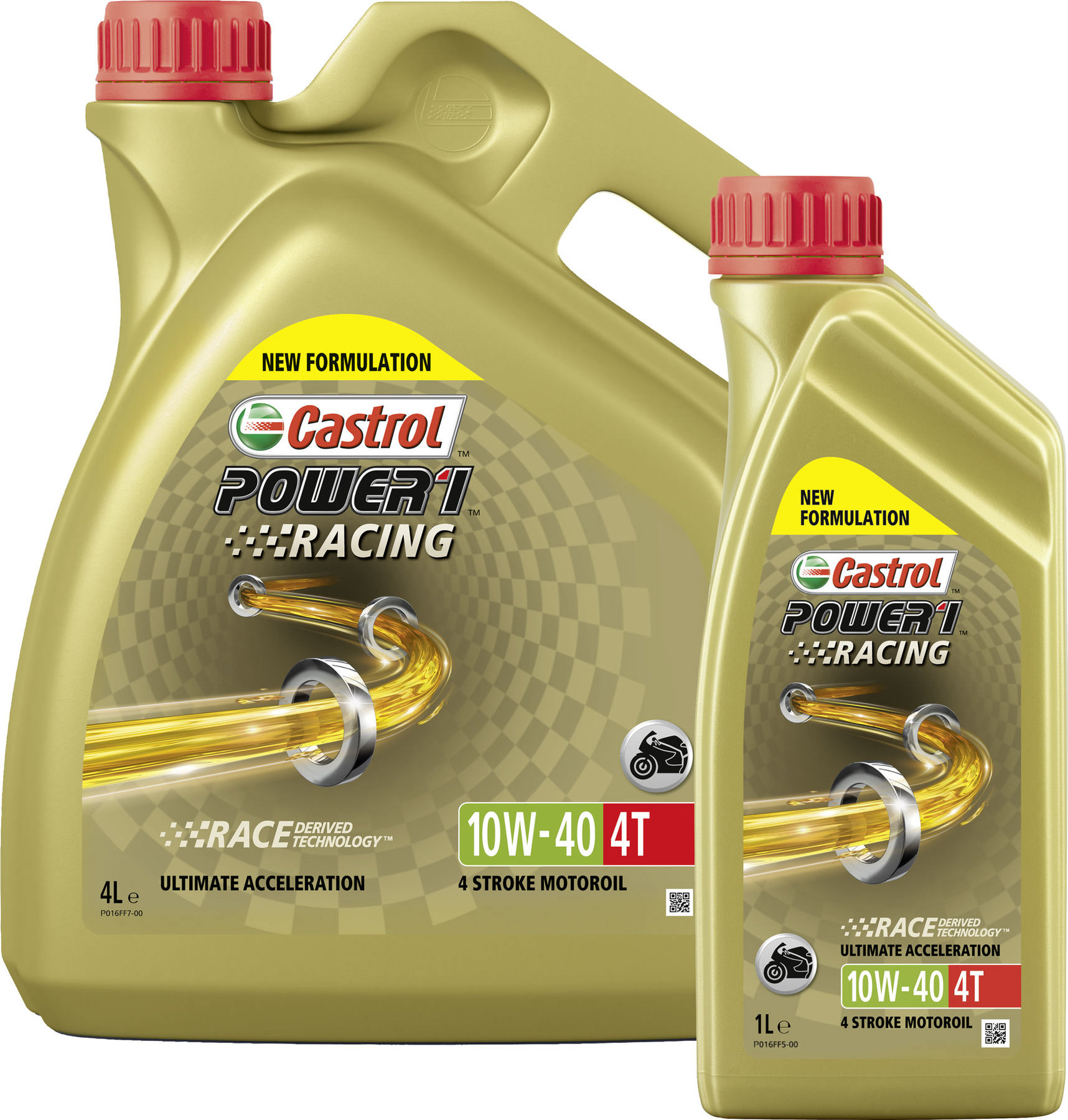 Castrol Power1 Racing 10W-40 HC-syntese, 4-takts motorolie - køb