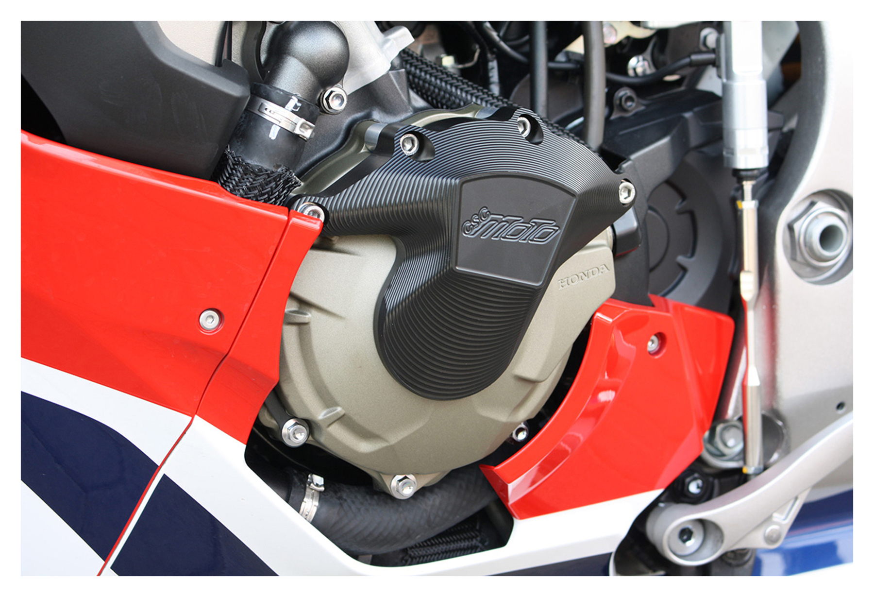 Protection De Couvre Carter D'Alternateur Polisport Pour Tracer 900 (14-20