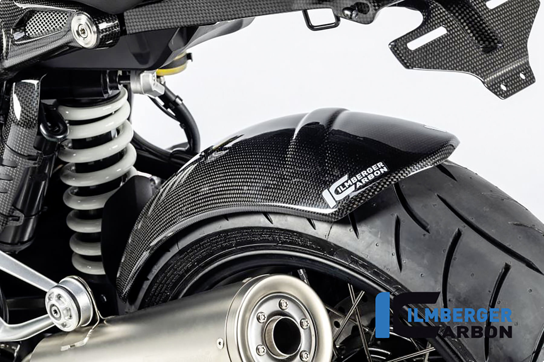 Buy Ilmberger Rear Hugger, carbon Type approved Louis motorcycle