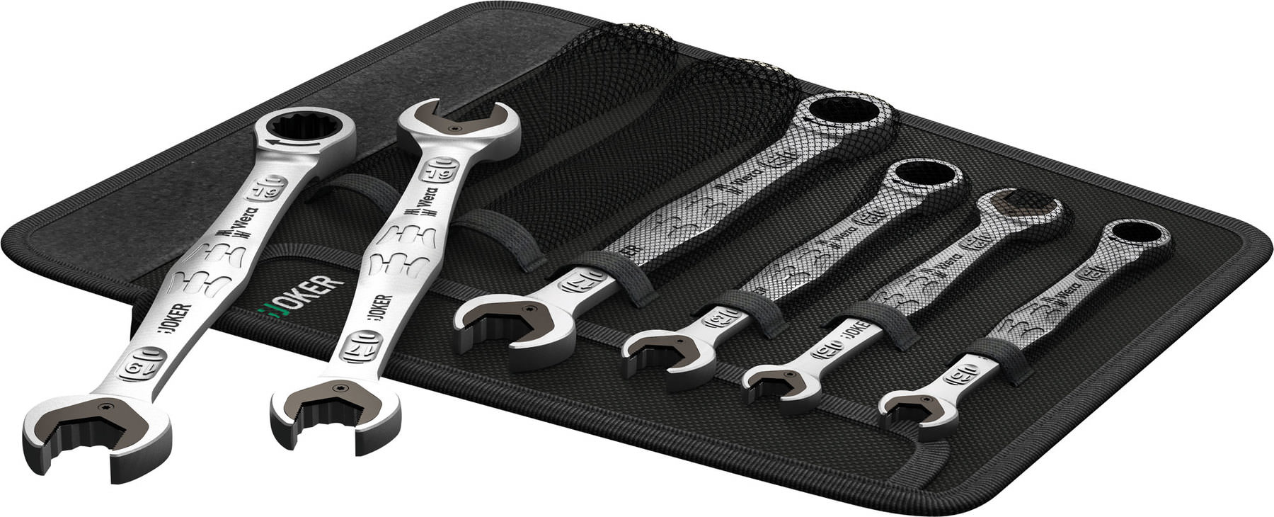 Wera WERA JOKER COMBINATION RATCHETING WRENCHES 6-PC.