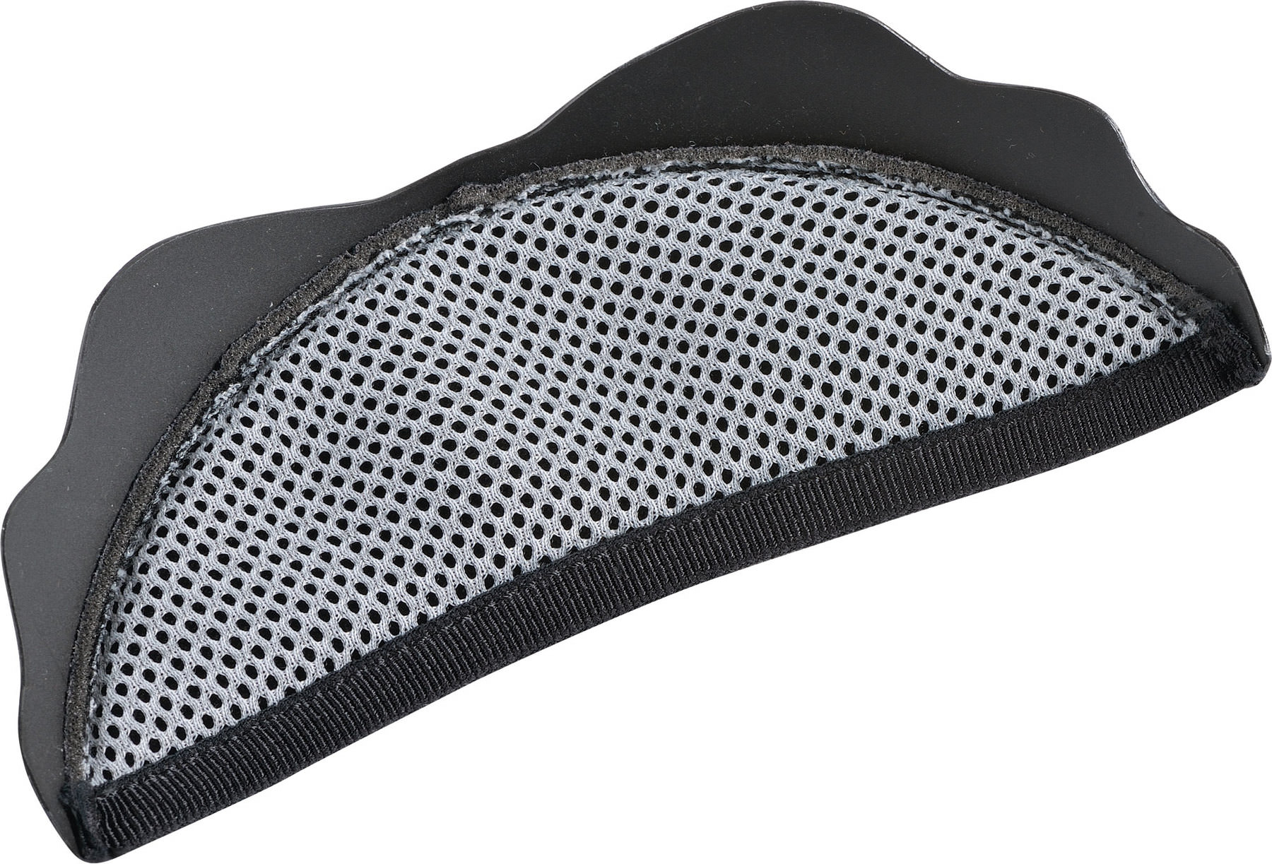 Helmet wind deflector clearance
