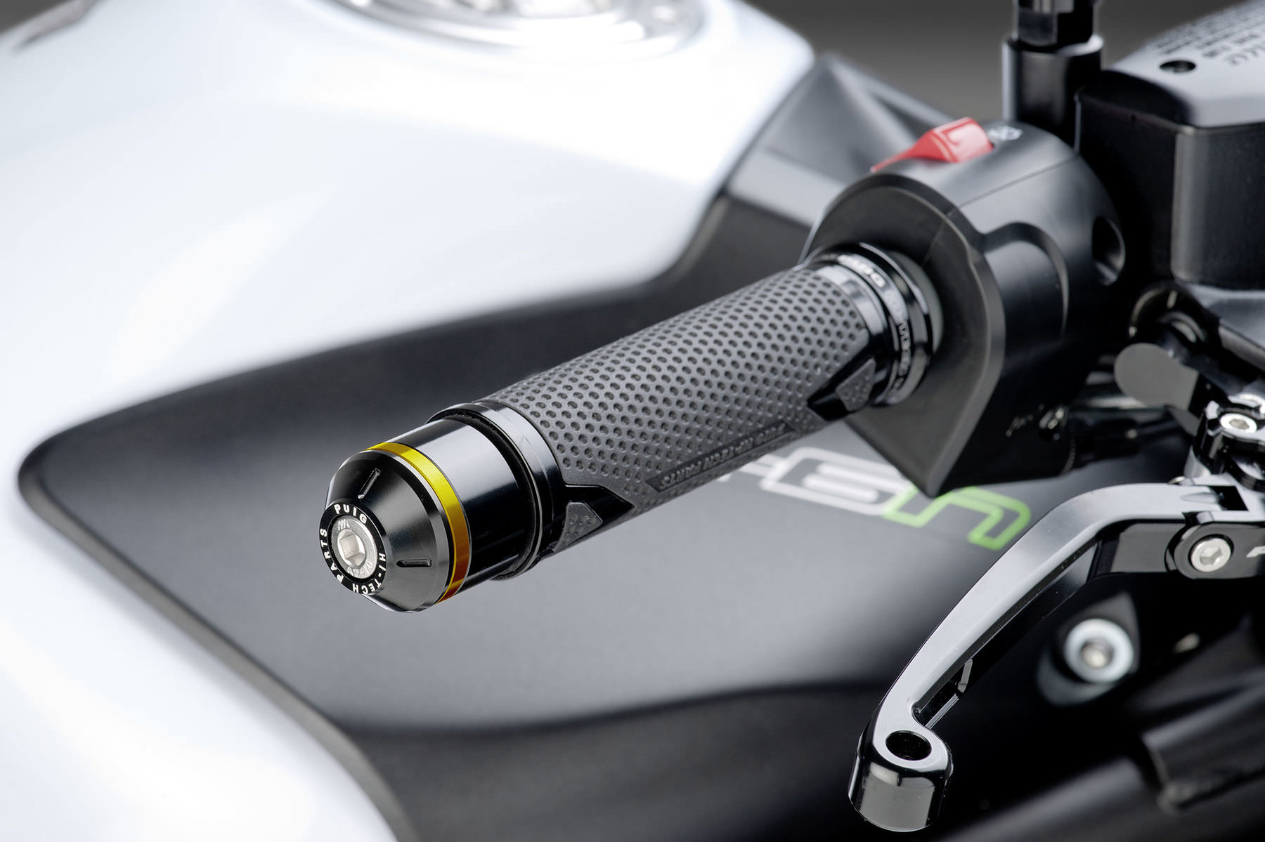 Puig 21020O Embouts De Guidon Speed Pour Honda - Or - Design Racing Minimaliste