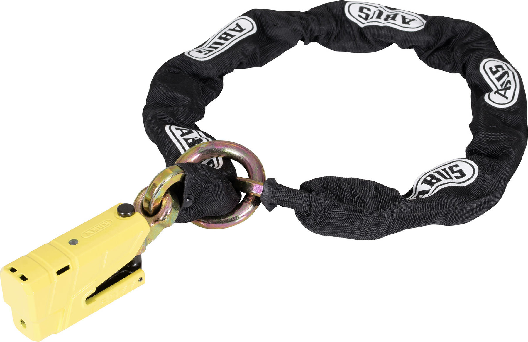 ABUS Catena 12KS Per Bloccadisco Moto - Sicurezza Extra Con Tubo In Tessuto, 12mm