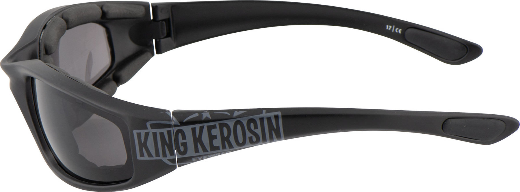 King Kerosin Sonnenbrille KK190 - Biker Brille Mit Band