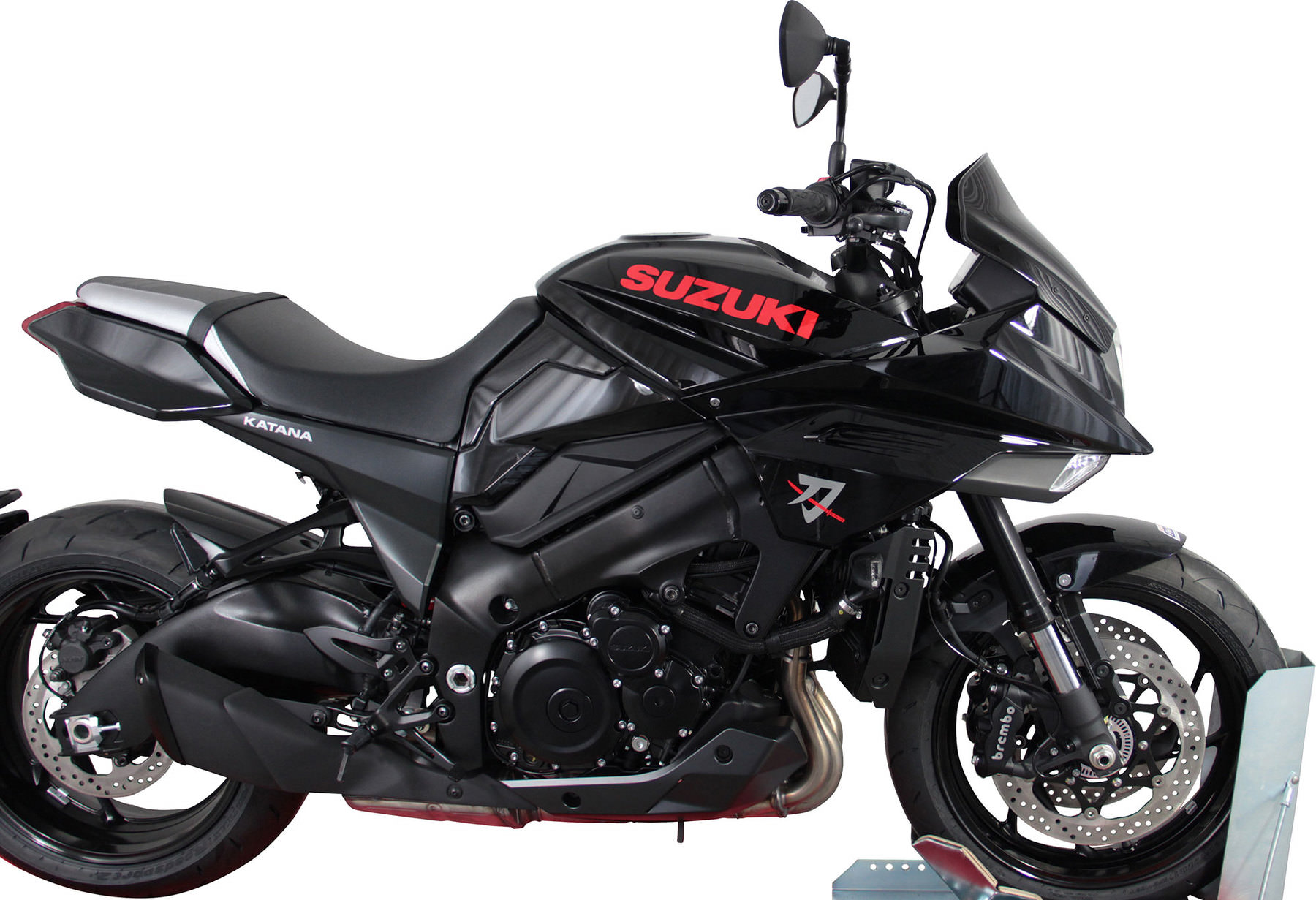 MRA Spoilerscheibe S Schwarz Für Kawasaki ZRX 1100 (ZRT10C) – Made In Germany, Mit ABE