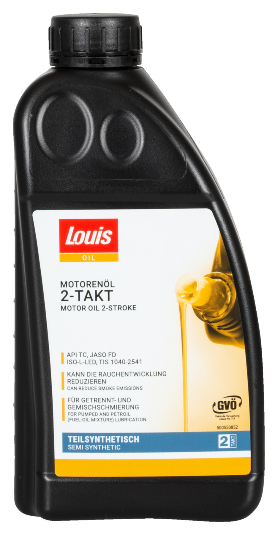 HANSELINE Zweitakt-Motoröl GD 1 L vollsynthetisch luft/wasser gekühlt 12,59€/L 