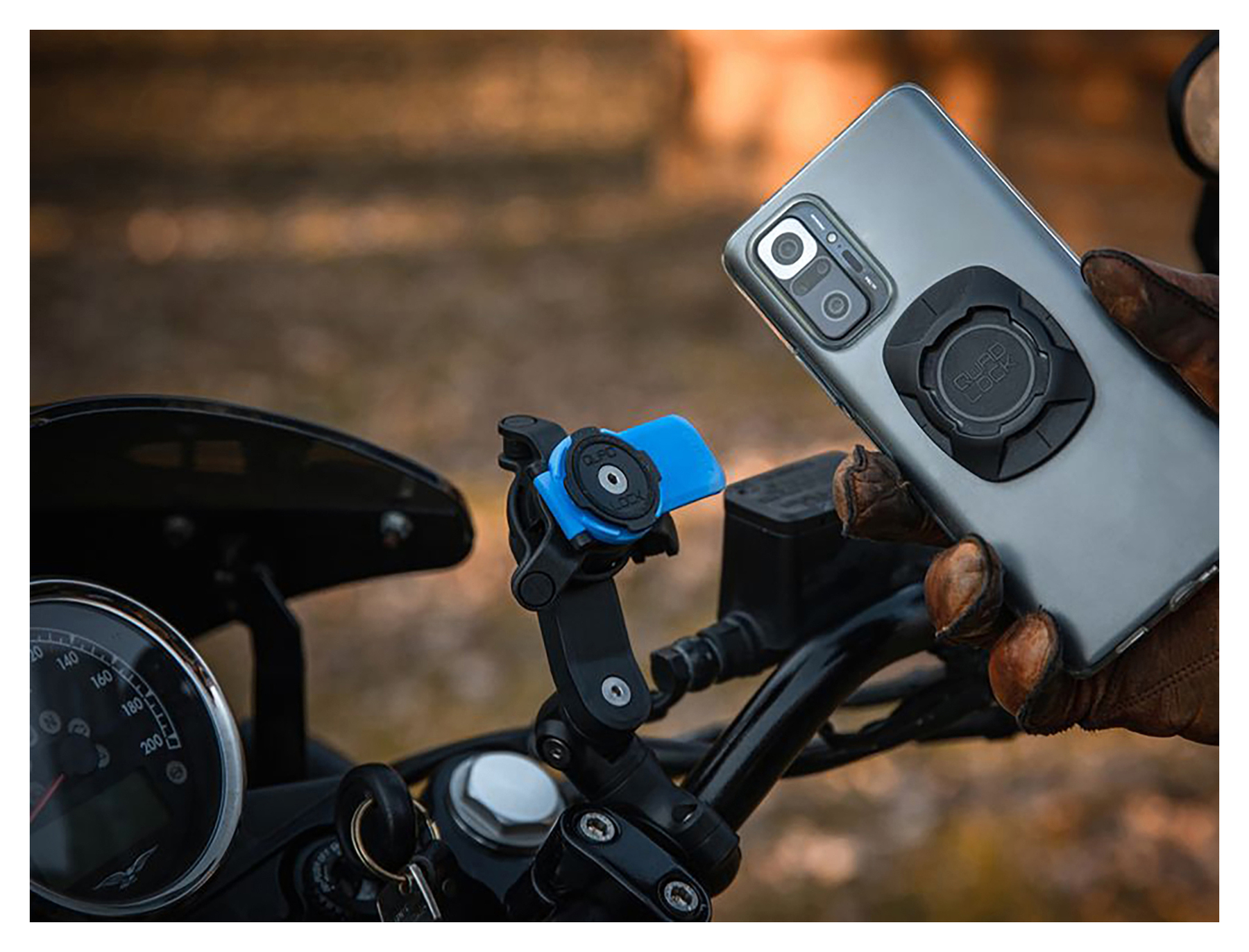 thumbnail image 2 of Quad Lock Universal Bike Mount Kit Vs Rokform Bike Phone Quad Lock IPhone 8 - Quad Lock Online 2 of 13