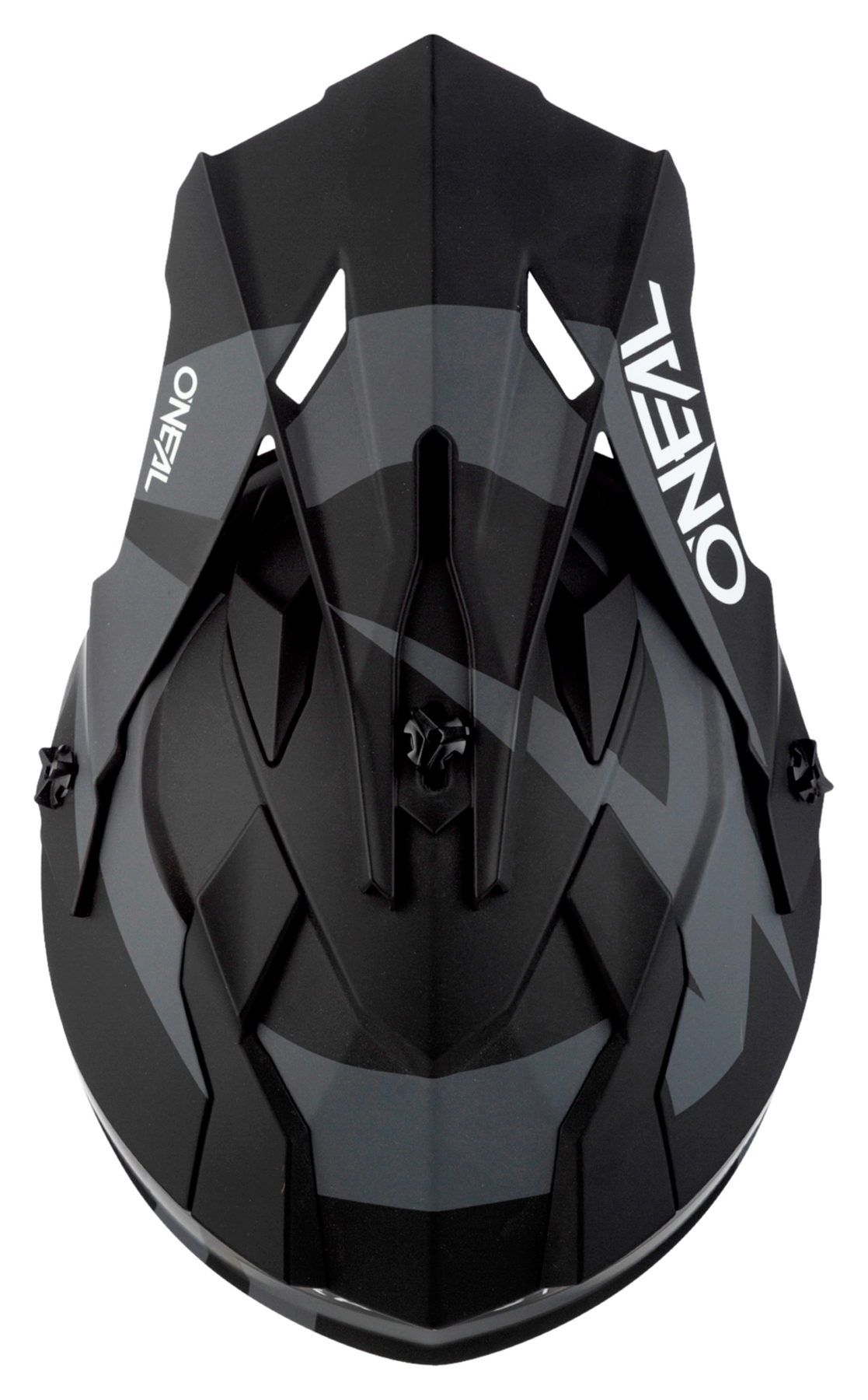 Casque Motocross O'NEAL 2SRS Flat - Certifié ECE 22.05 - Noir Taille L - Pour Enduro Et MX