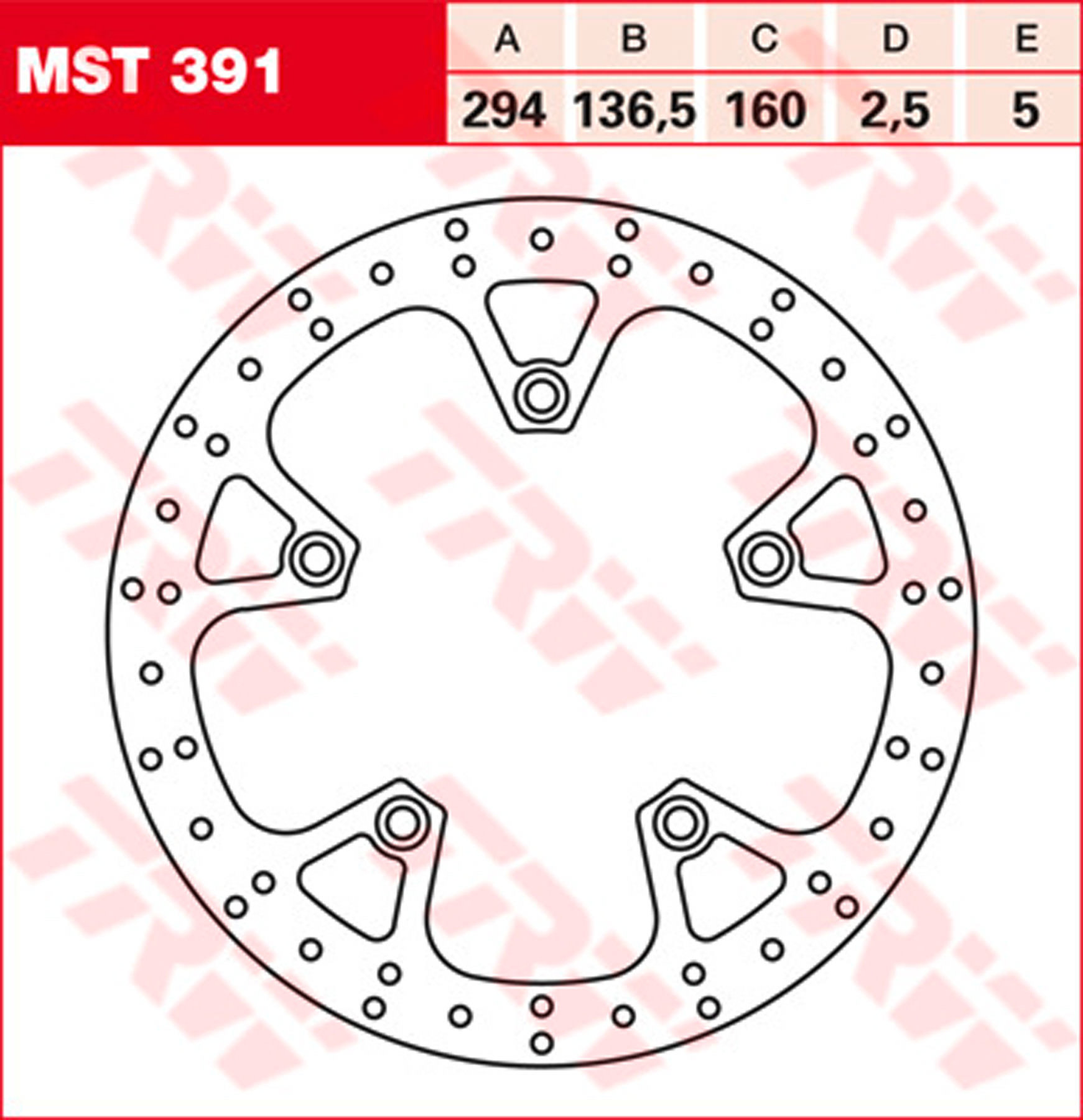 上質風合い disc brake TRW ROTOR Buy 300/69/91/5mm TRW TRW MSW241 MST247 Street  Lucas MST247