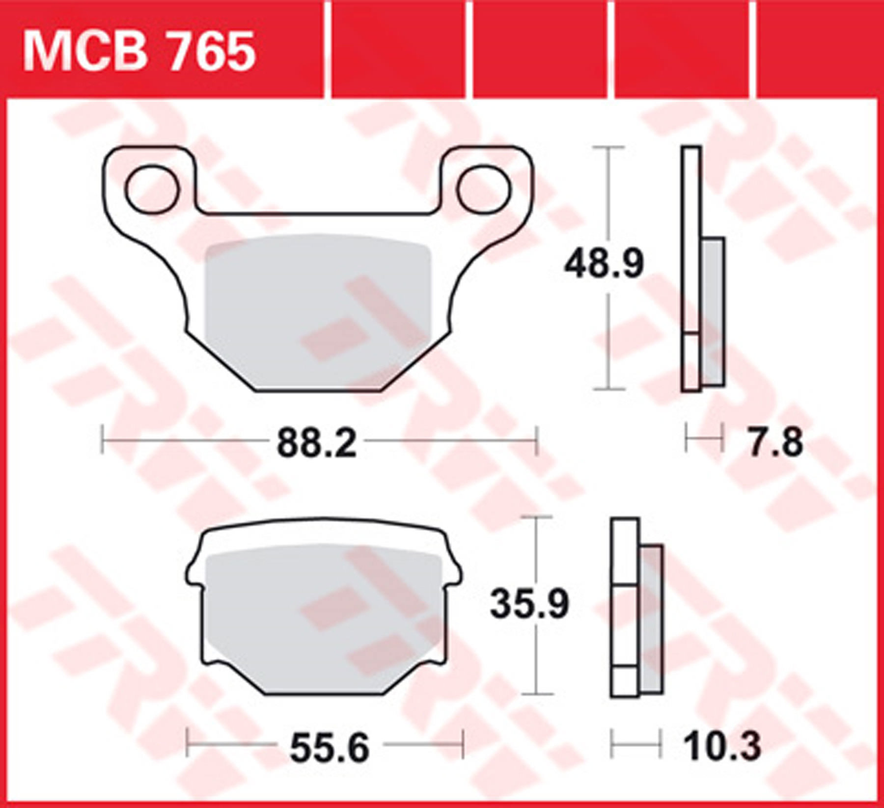 TRW MCF938 Interruttore Elettrico Per Moto - Filettatura M10x1,25