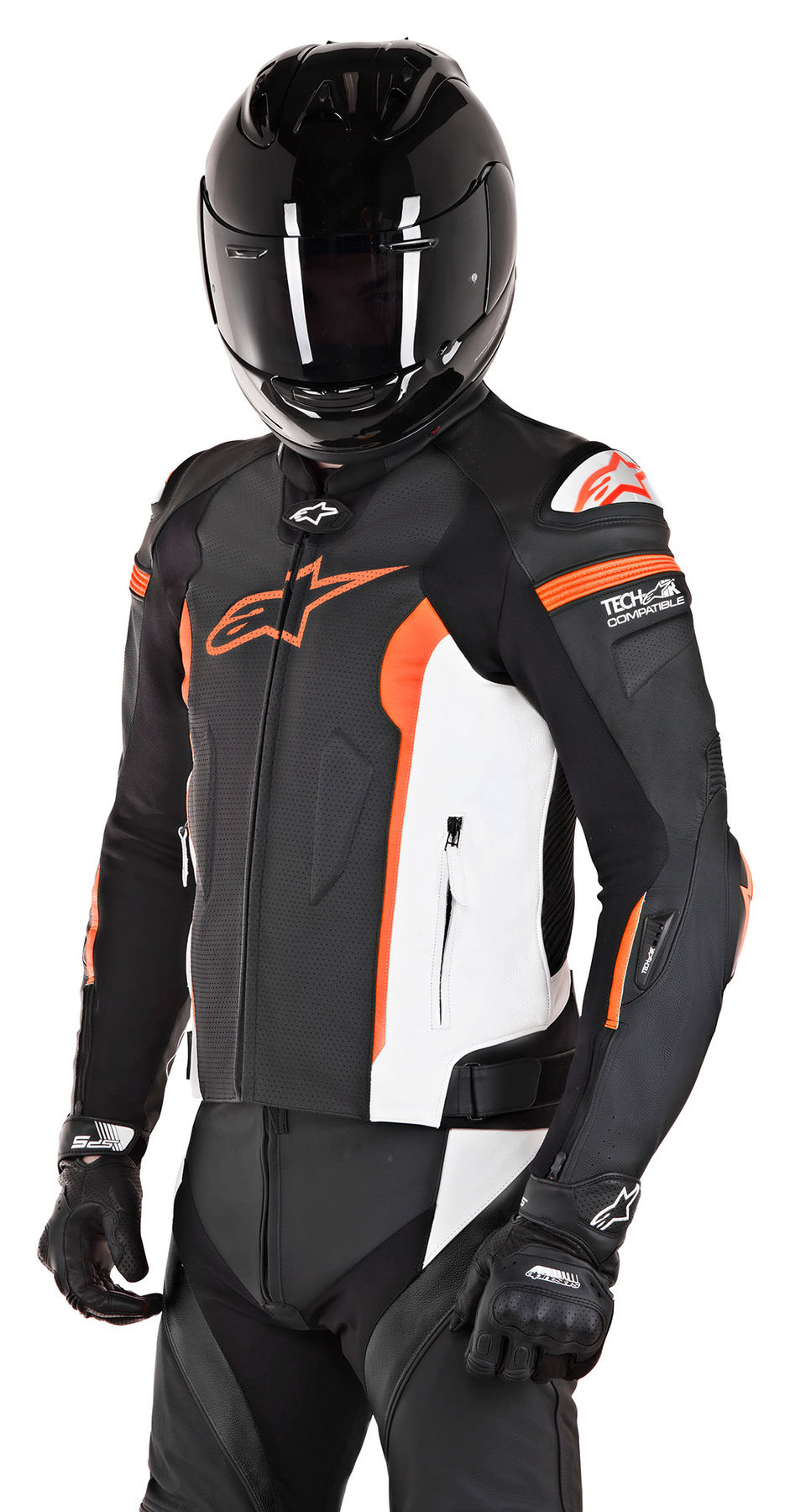 Buy Alpinestars Missile Leather Combi Jacket Louis Motorcycle