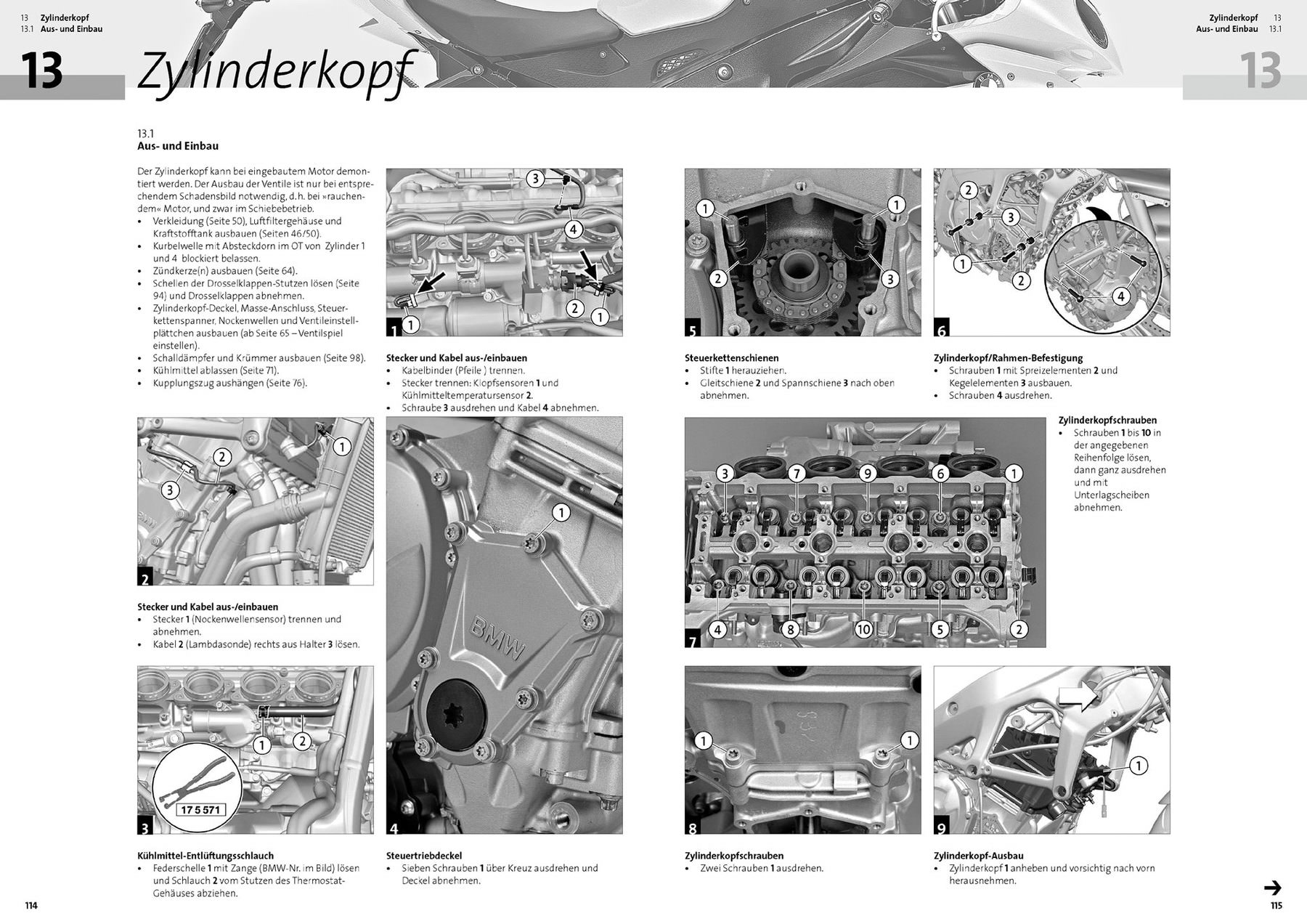 Text und Technik Verlag MANUALE BMW S1000RR/R/XR GUIDA, CURA, RIPARAZIONI