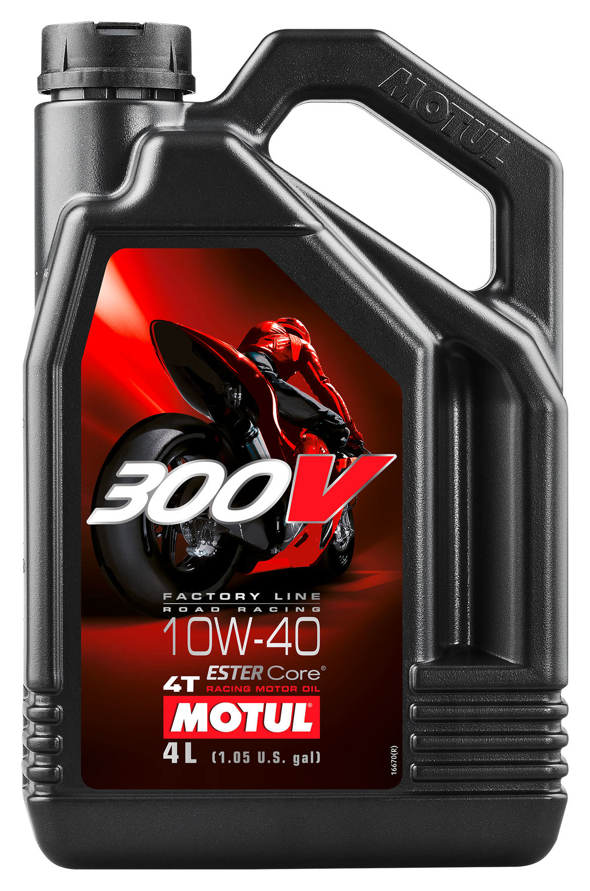 Motul MOTUL 300V 4T FL 10W-40 ROAD RACING, LITRE