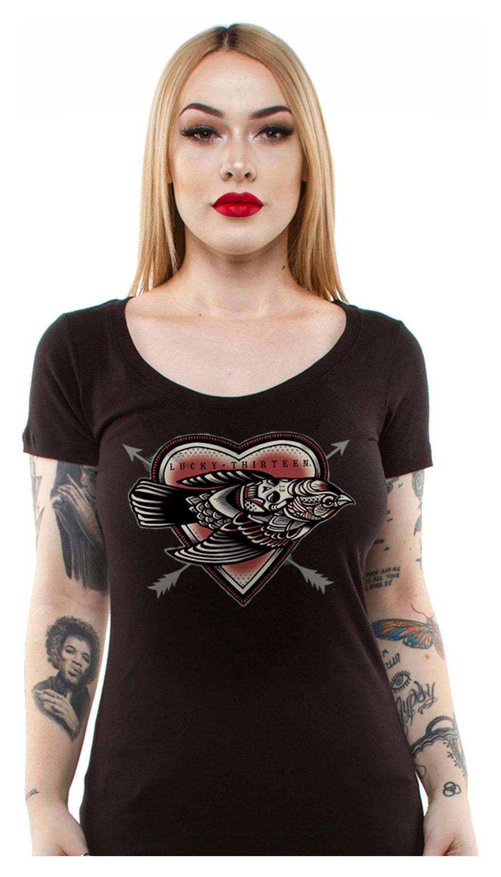 LUCKY 13 DEAD BIRD SIZE S LADIES 