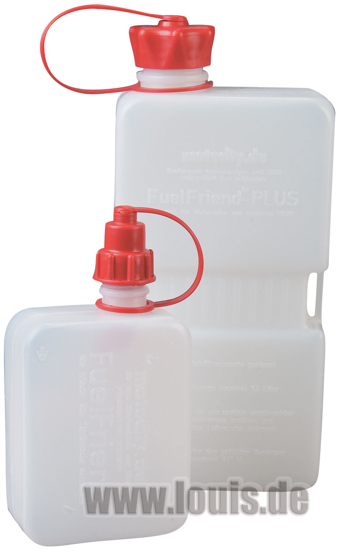 Fuel Friend FUELFRIEND CLEAR+P. SPOUT 0.5 L CANISTER, CLEAR